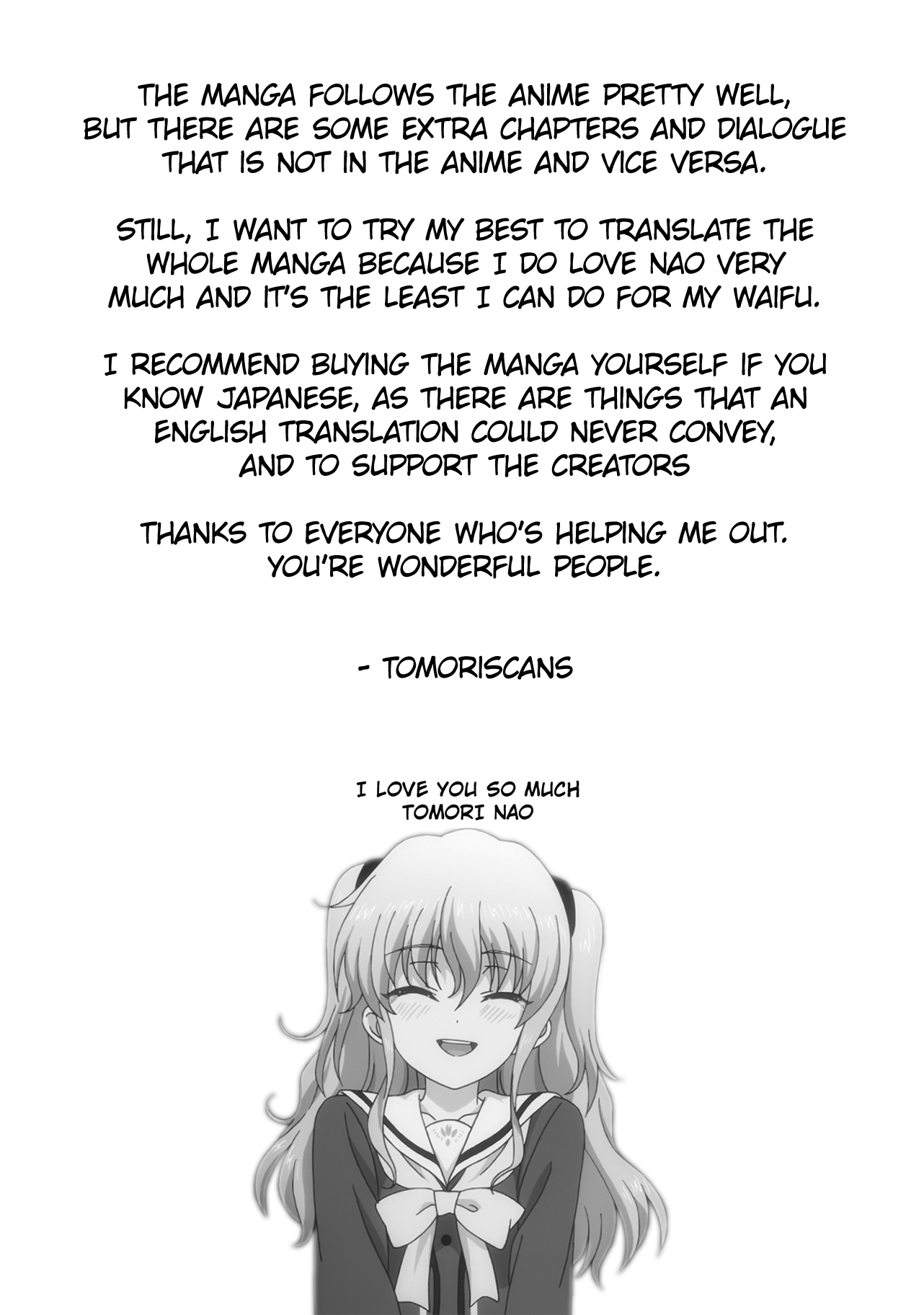 Charlotte Chap 12 - Next Chap 13