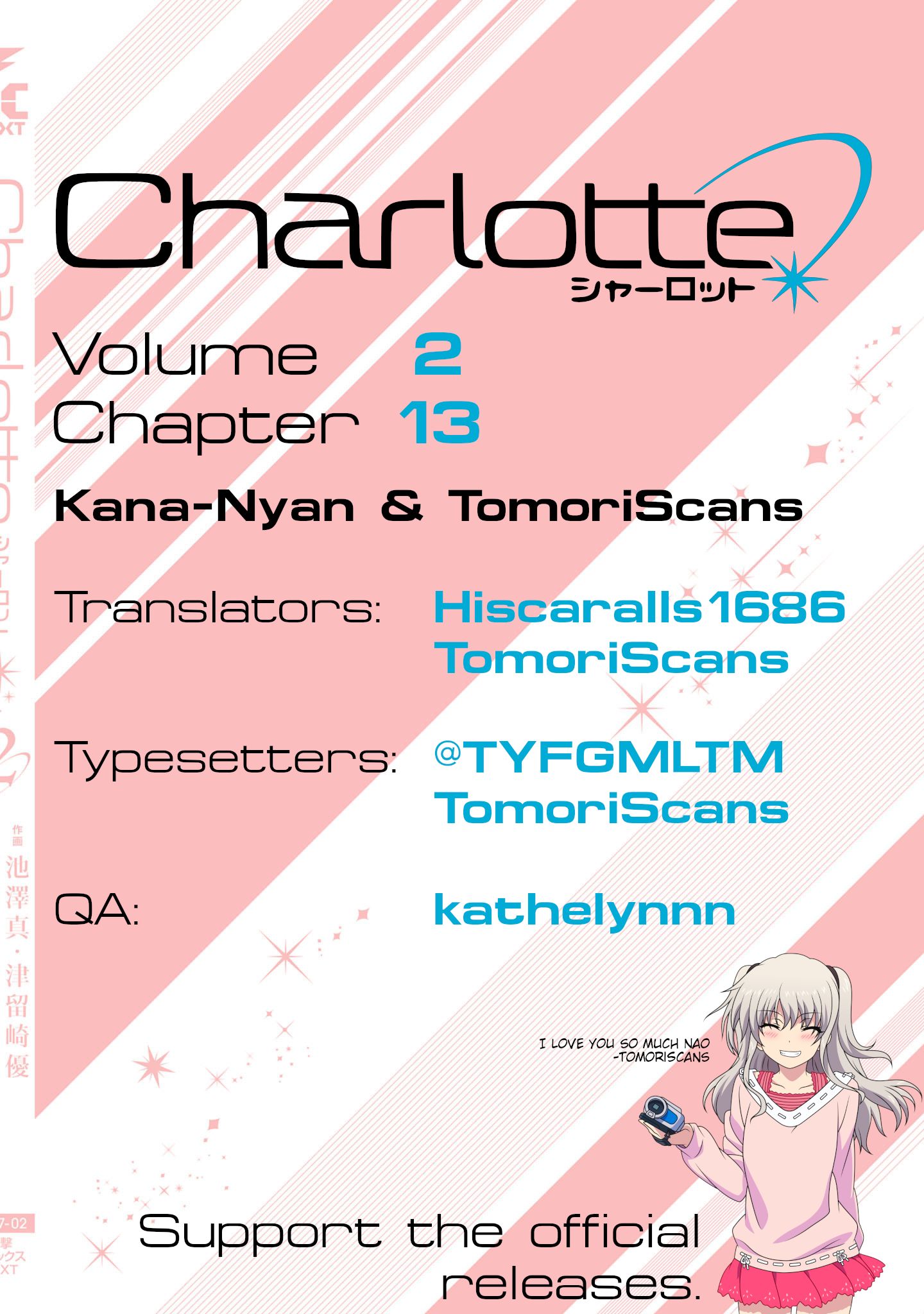 Charlotte Chap 13 - Next Chap 14
