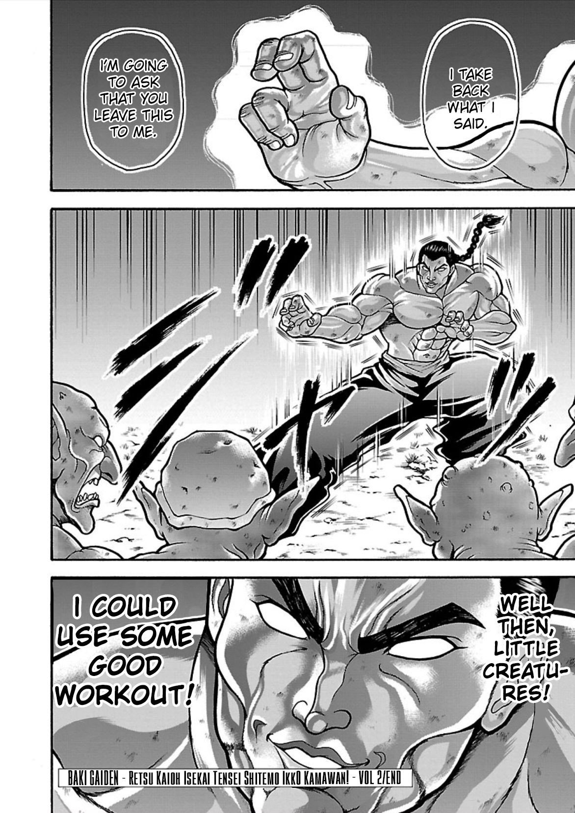 Baki Gaiden: Retsu Kaiou wa Isekai Tensei shitemo Ikkou ni Kamawan! Chap 16 - Next Chap 17