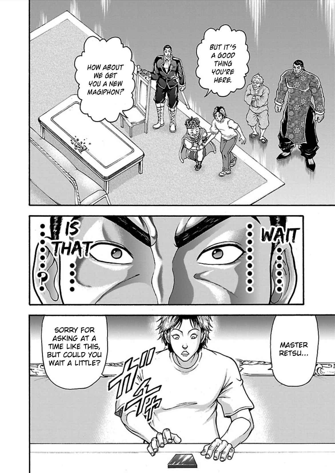 Baki Gaiden: Retsu Kaiou wa Isekai Tensei shitemo Ikkou ni Kamawan! Chap 11 - Next Chap 12