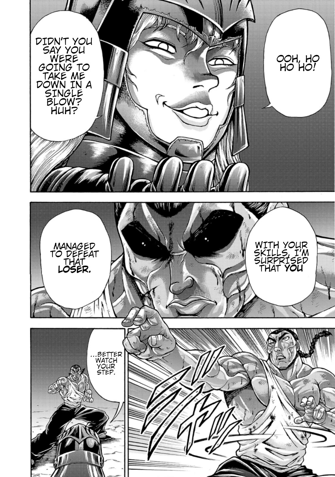 Baki Gaiden: Retsu Kaiou wa Isekai Tensei shitemo Ikkou ni Kamawan! Chap 37 - Next Chap 38