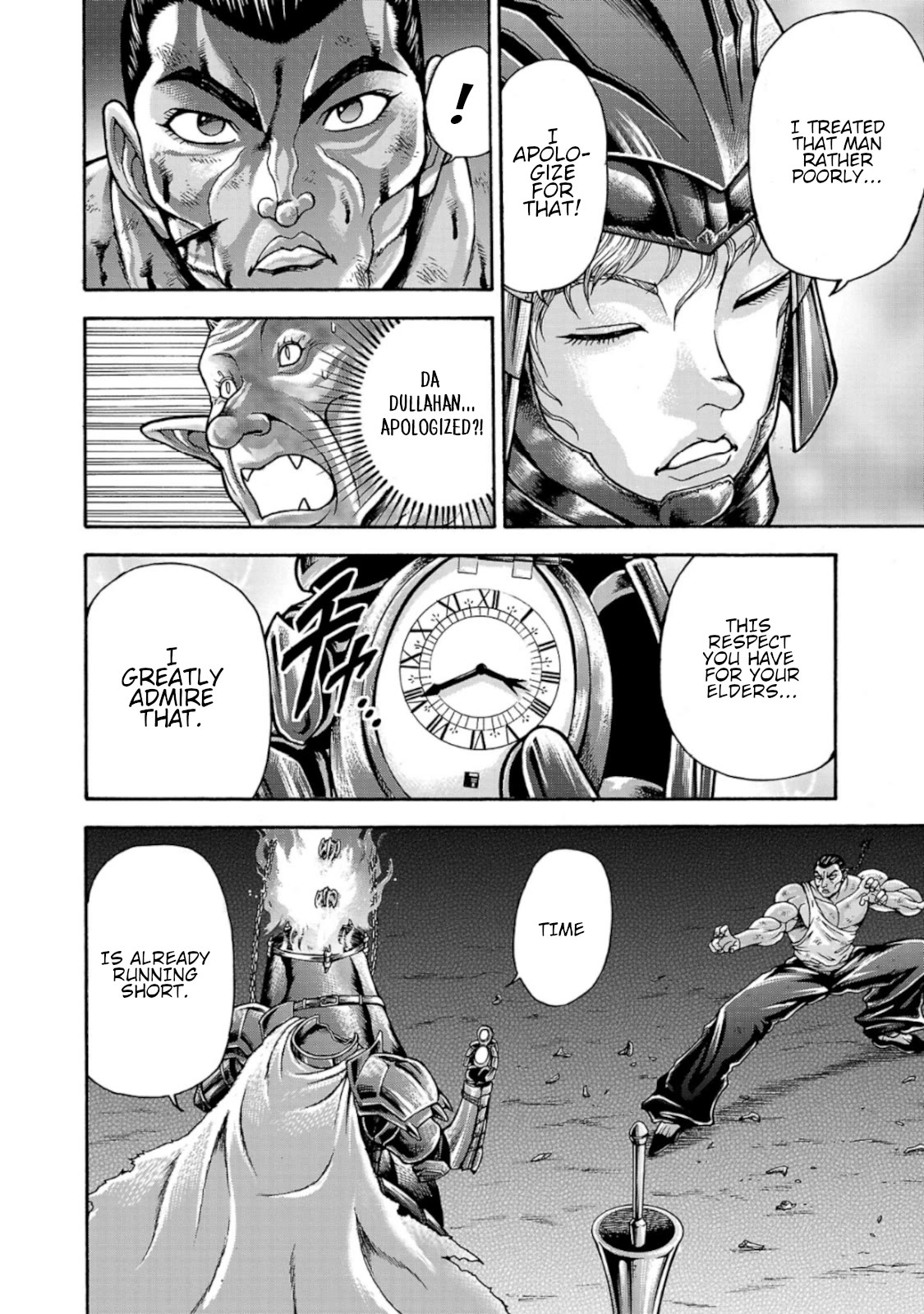 Baki Gaiden: Retsu Kaiou wa Isekai Tensei shitemo Ikkou ni Kamawan! Chap 37 - Next Chap 38