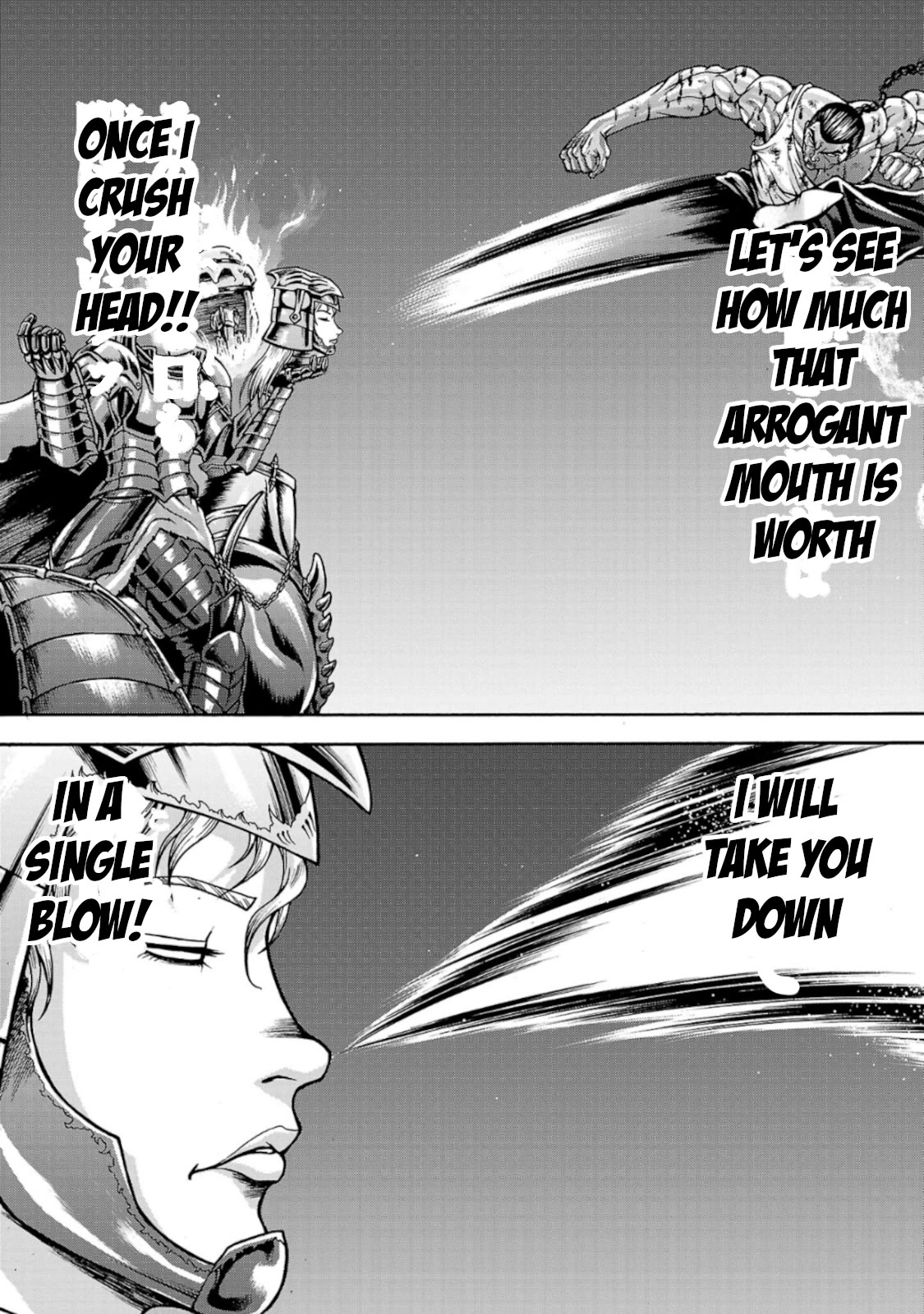 Baki Gaiden: Retsu Kaiou wa Isekai Tensei shitemo Ikkou ni Kamawan! Chap 37 - Next Chap 38