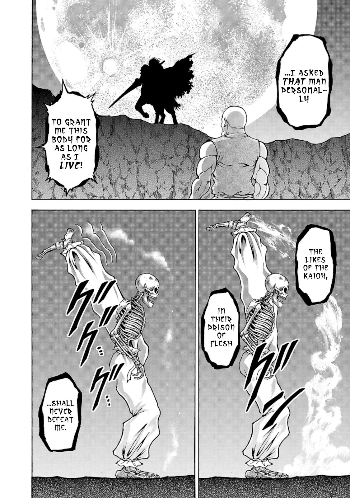 Baki Gaiden: Retsu Kaiou wa Isekai Tensei shitemo Ikkou ni Kamawan! Chap 34 - Next Chap 35