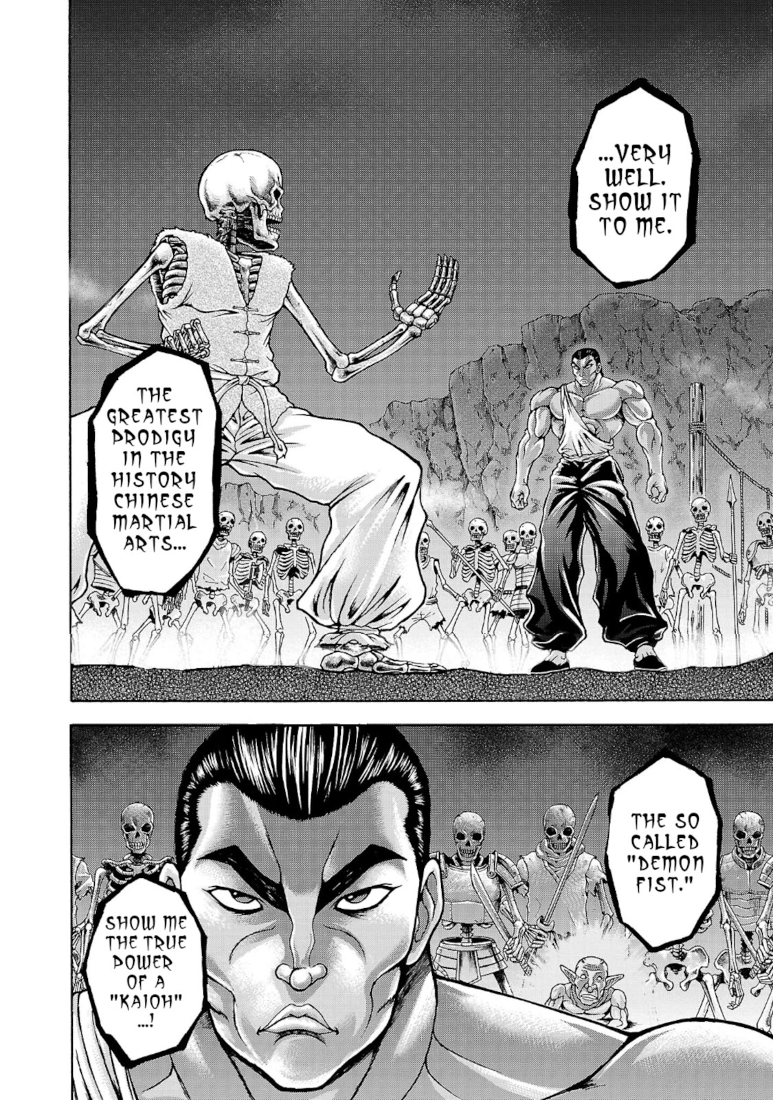 Baki Gaiden: Retsu Kaiou wa Isekai Tensei shitemo Ikkou ni Kamawan! Chap 34 - Next Chap 35