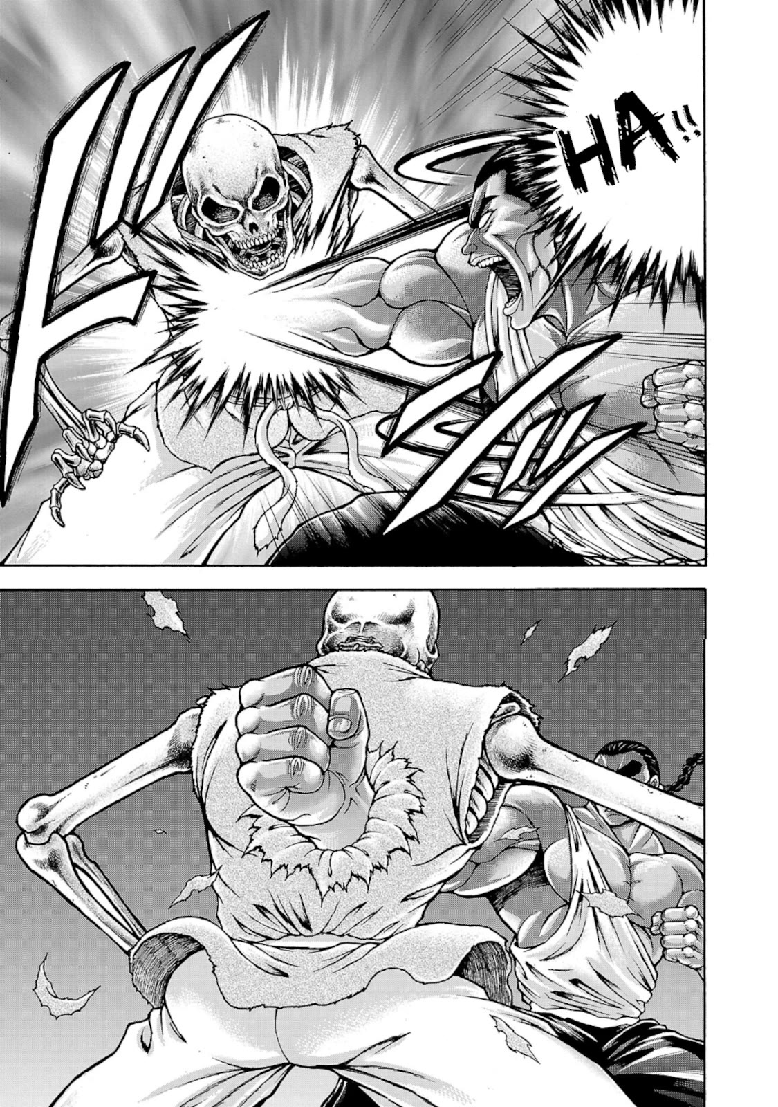 Baki Gaiden: Retsu Kaiou wa Isekai Tensei shitemo Ikkou ni Kamawan! Chap 34 - Next Chap 35