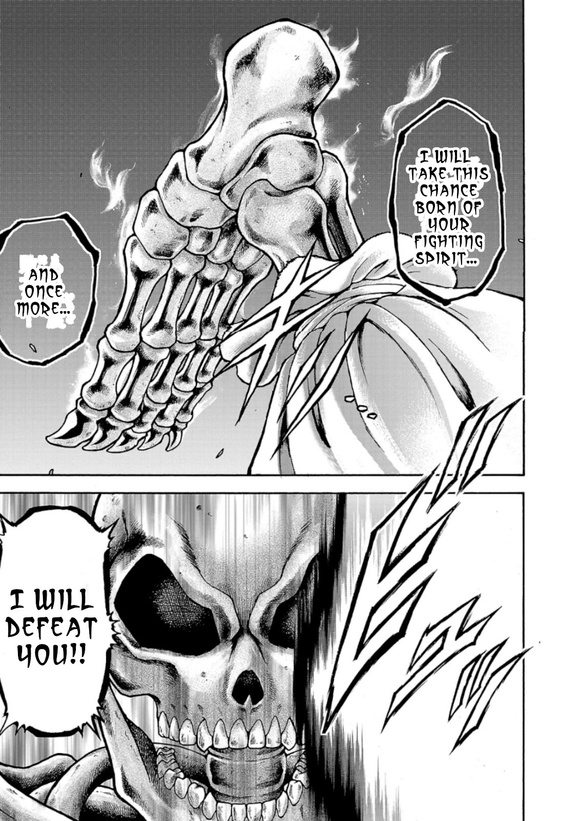 Baki Gaiden: Retsu Kaiou wa Isekai Tensei shitemo Ikkou ni Kamawan! Chap 35 - Next Chap 36