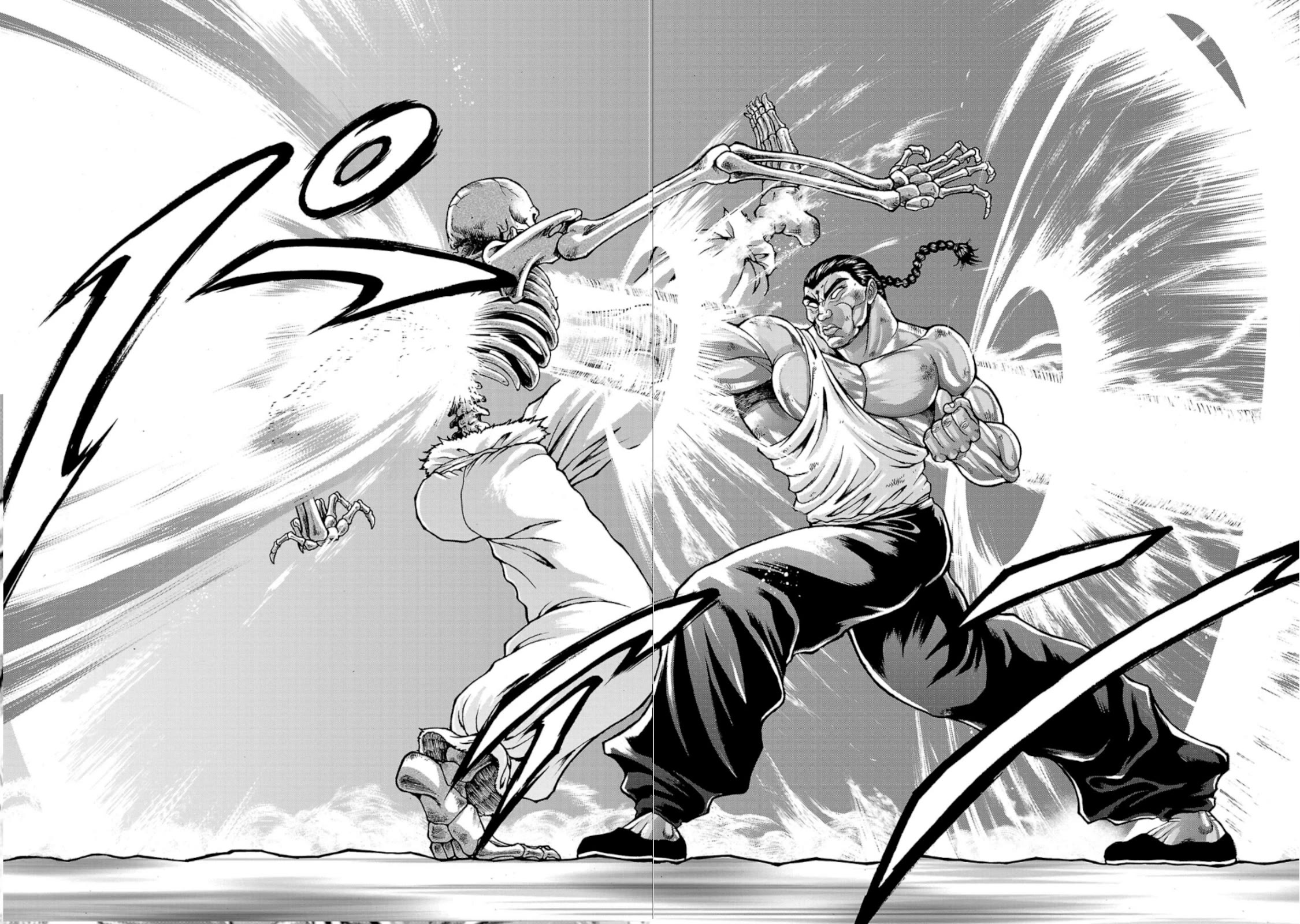 Baki Gaiden: Retsu Kaiou wa Isekai Tensei shitemo Ikkou ni Kamawan! Chap 35 - Next Chap 36