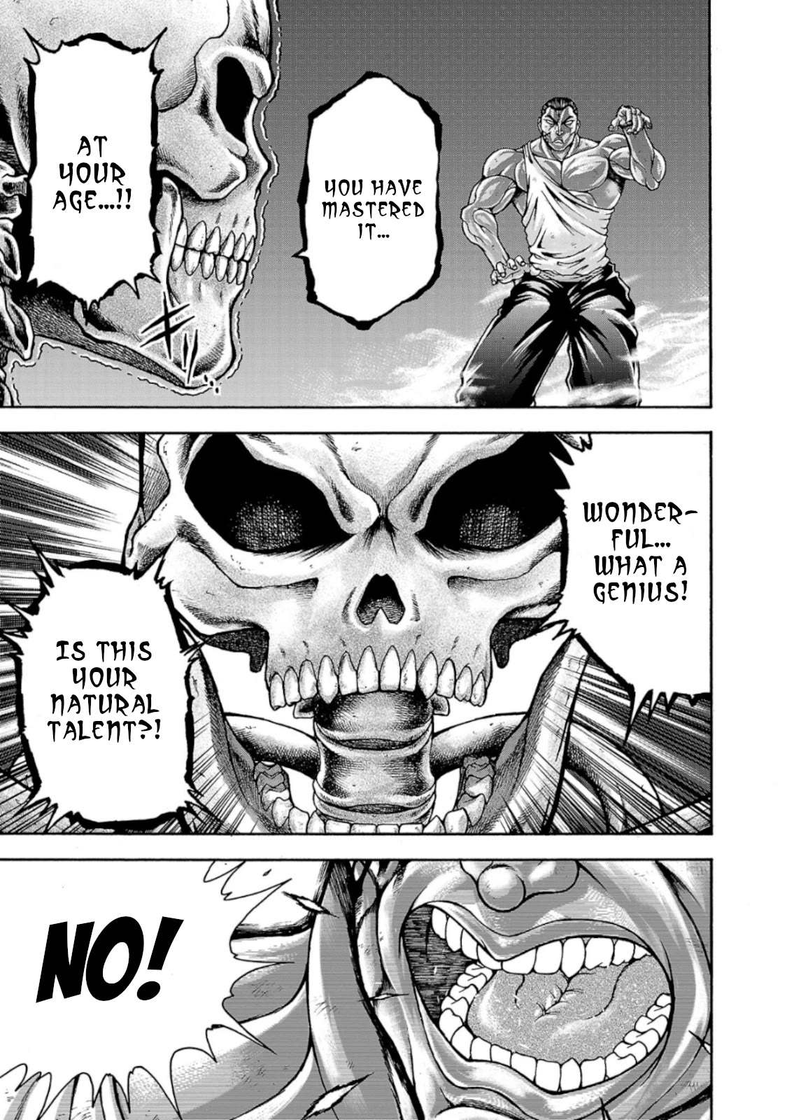 Baki Gaiden: Retsu Kaiou wa Isekai Tensei shitemo Ikkou ni Kamawan! Chap 35 - Next Chap 36