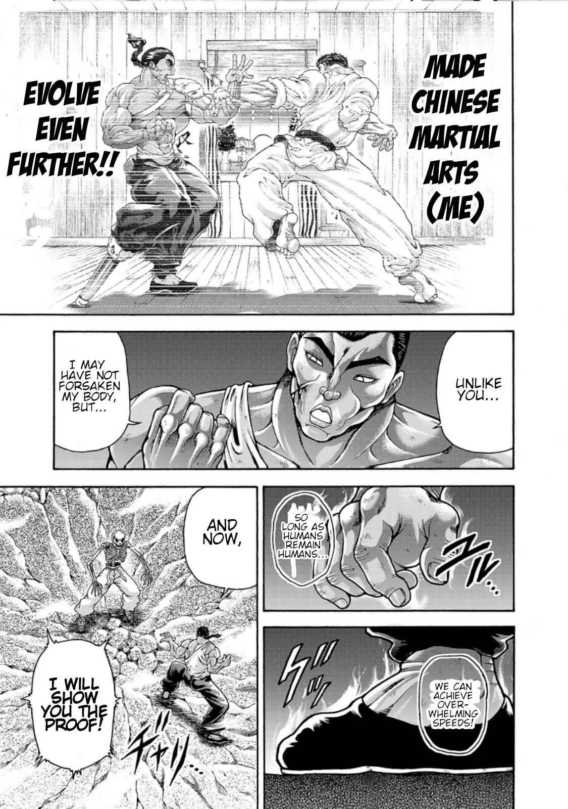 Baki Gaiden: Retsu Kaiou wa Isekai Tensei shitemo Ikkou ni Kamawan! Chap 35 - Next Chap 36