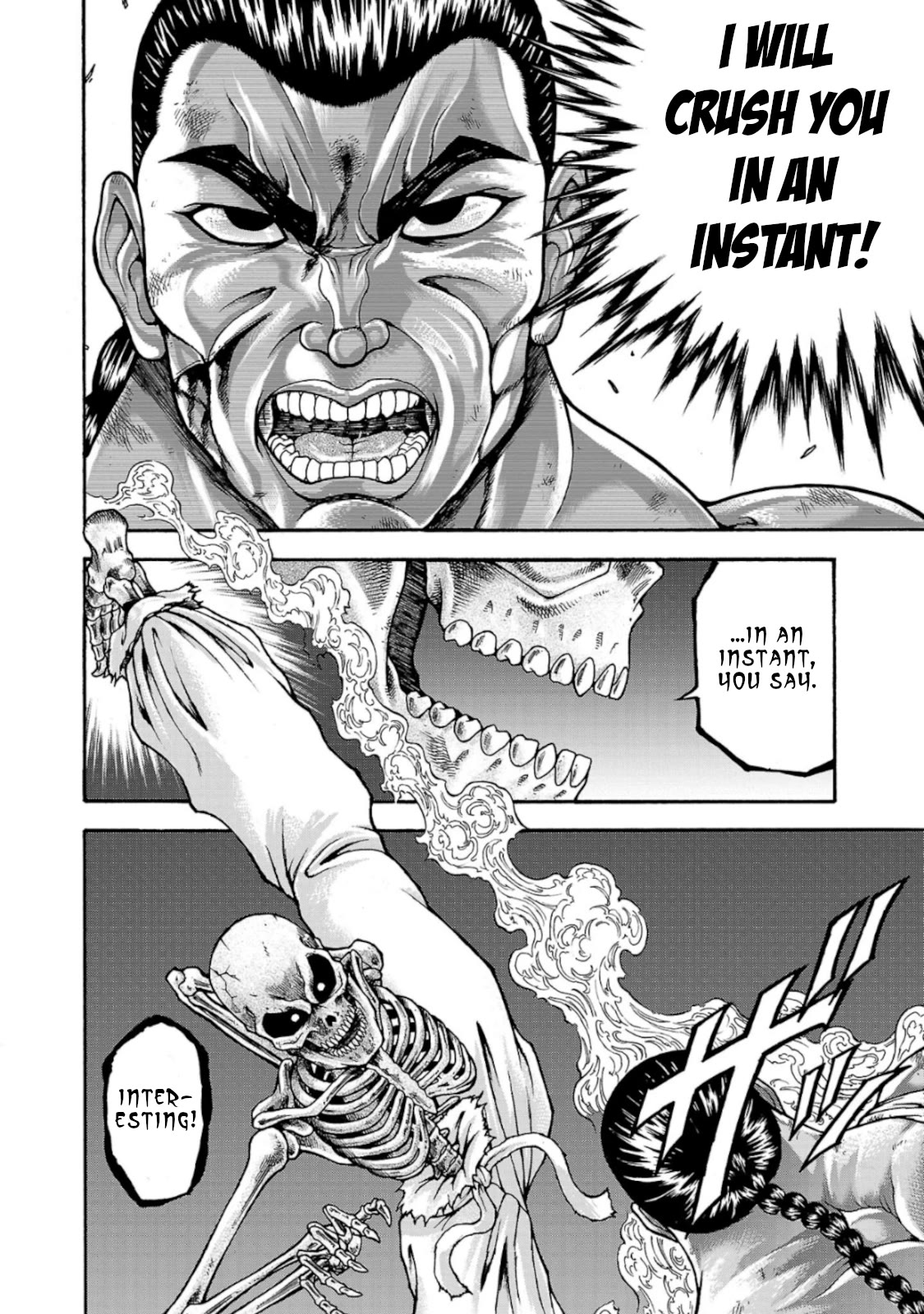 Baki Gaiden: Retsu Kaiou wa Isekai Tensei shitemo Ikkou ni Kamawan! Chap 35 - Next Chap 36