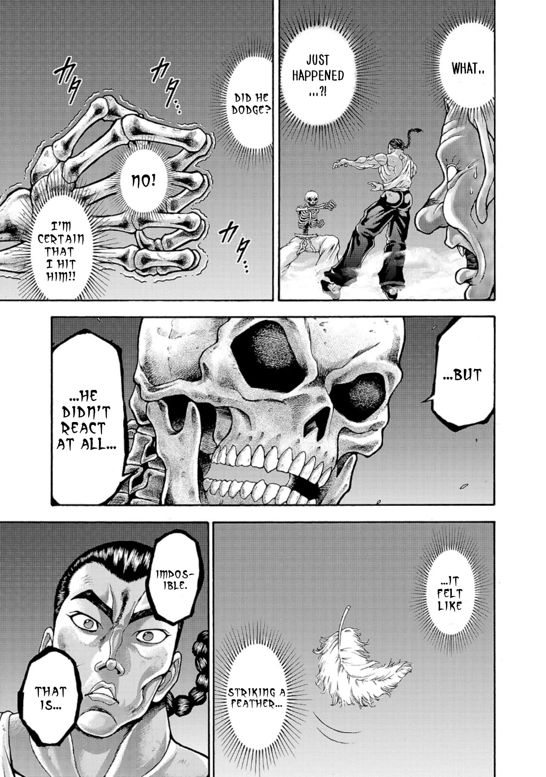 Baki Gaiden: Retsu Kaiou wa Isekai Tensei shitemo Ikkou ni Kamawan! Chap 35 - Next Chap 36