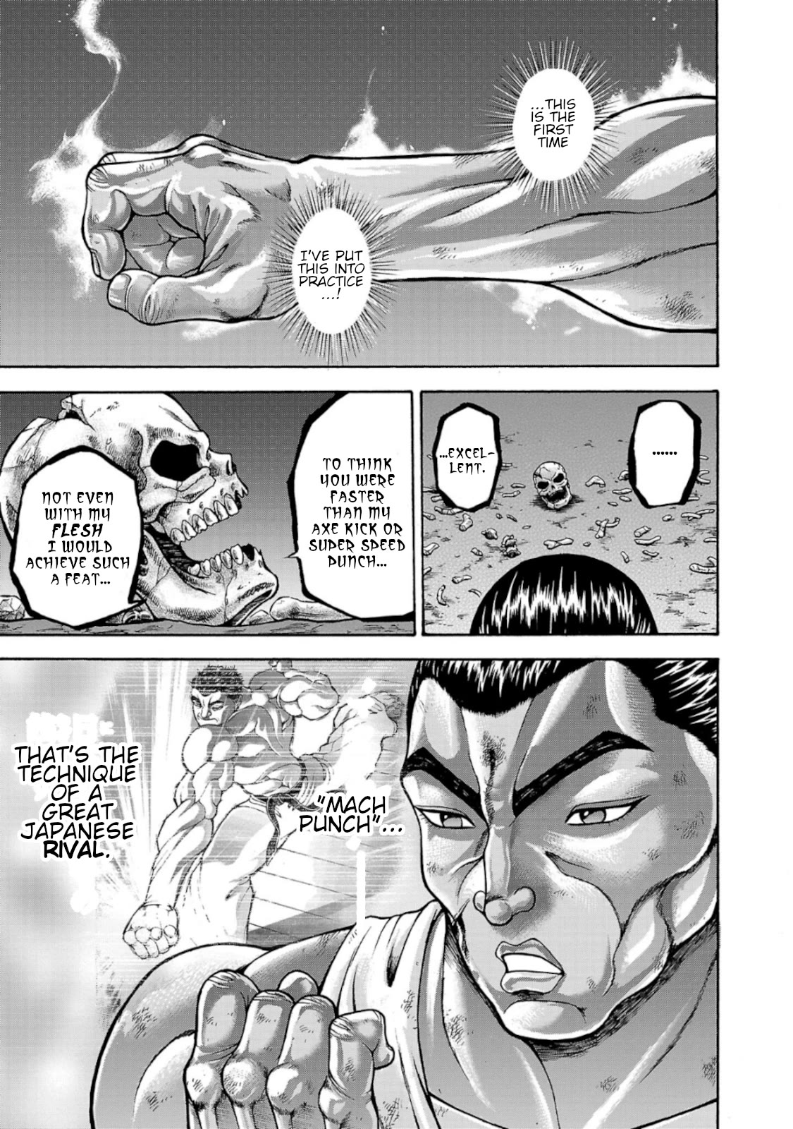 Baki Gaiden: Retsu Kaiou wa Isekai Tensei shitemo Ikkou ni Kamawan! Chap 36 - Next Chap 37