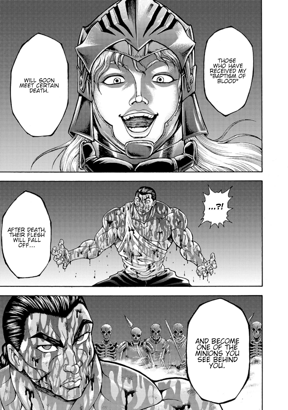 Baki Gaiden: Retsu Kaiou wa Isekai Tensei shitemo Ikkou ni Kamawan! Chap 36 - Next Chap 37