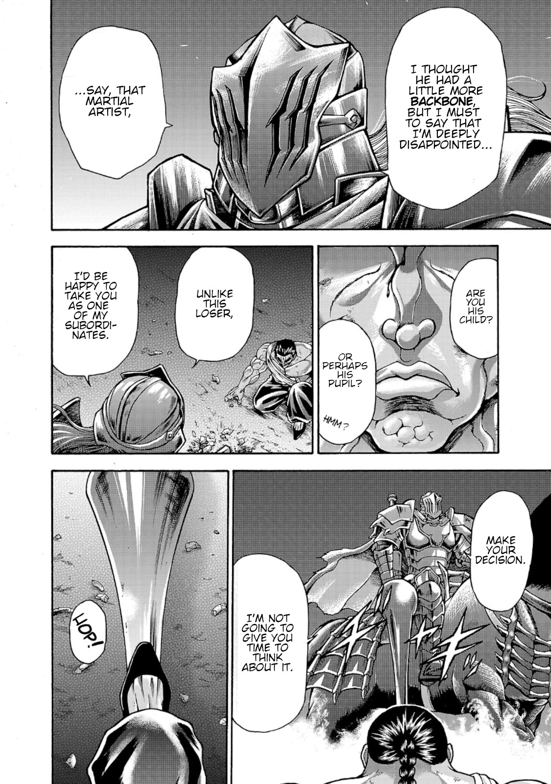 Baki Gaiden: Retsu Kaiou wa Isekai Tensei shitemo Ikkou ni Kamawan! Chap 36 - Next Chap 37