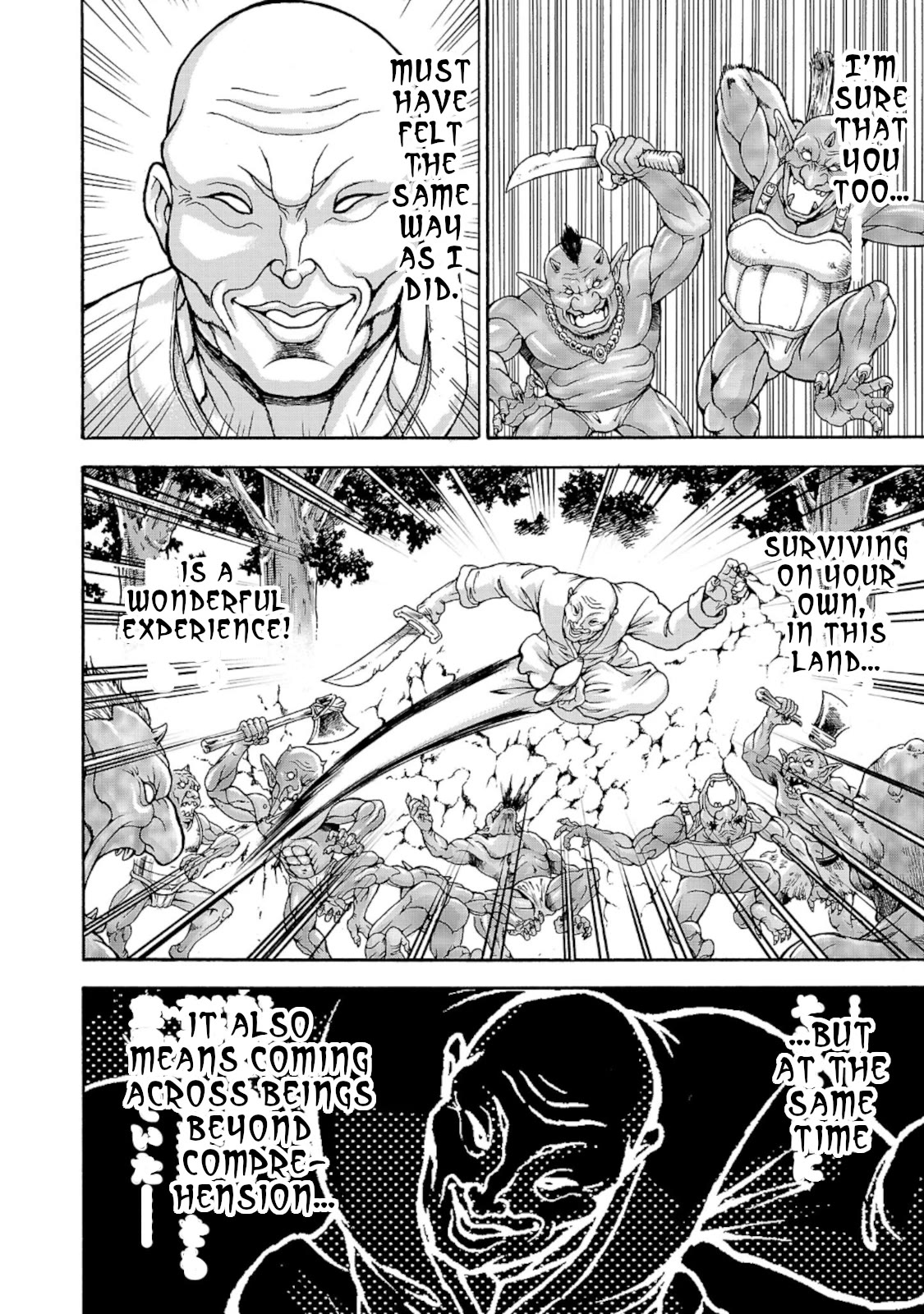 Baki Gaiden: Retsu Kaiou wa Isekai Tensei shitemo Ikkou ni Kamawan! Chap 36 - Next Chap 37