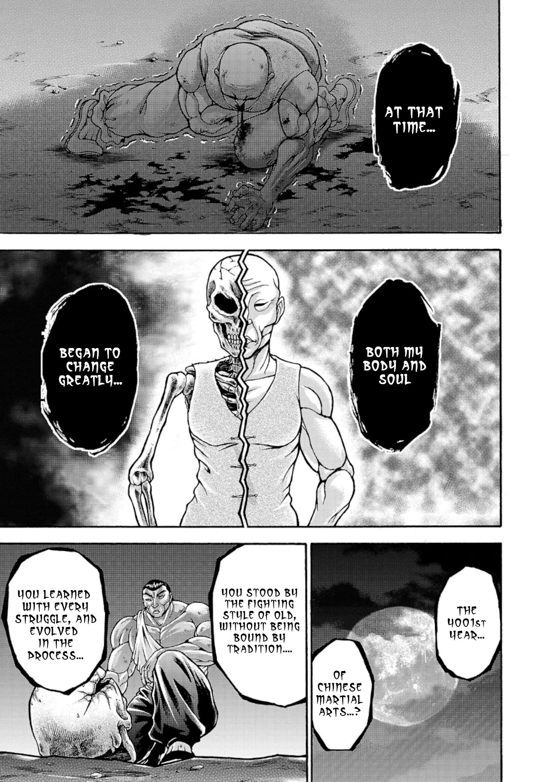 Baki Gaiden: Retsu Kaiou wa Isekai Tensei shitemo Ikkou ni Kamawan! Chap 36 - Next Chap 37