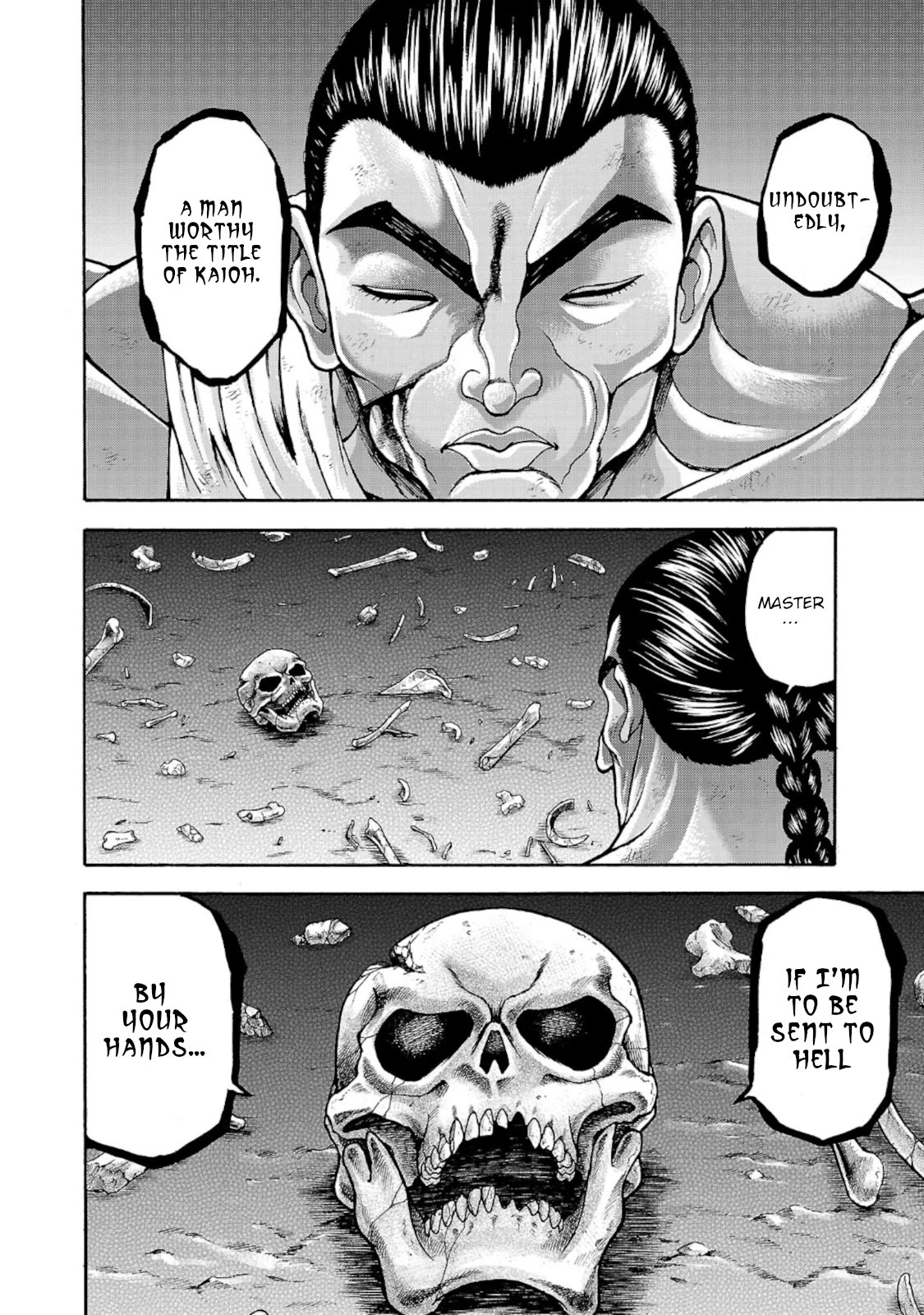 Baki Gaiden: Retsu Kaiou wa Isekai Tensei shitemo Ikkou ni Kamawan! Chap 36 - Next Chap 37