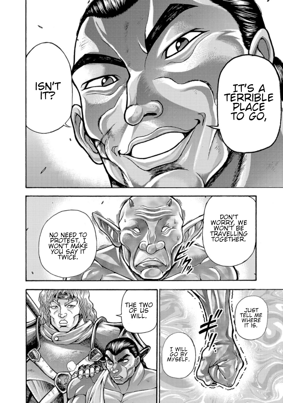 Baki Gaiden: Retsu Kaiou wa Isekai Tensei shitemo Ikkou ni Kamawan! Chap 38 - Next Chap 39