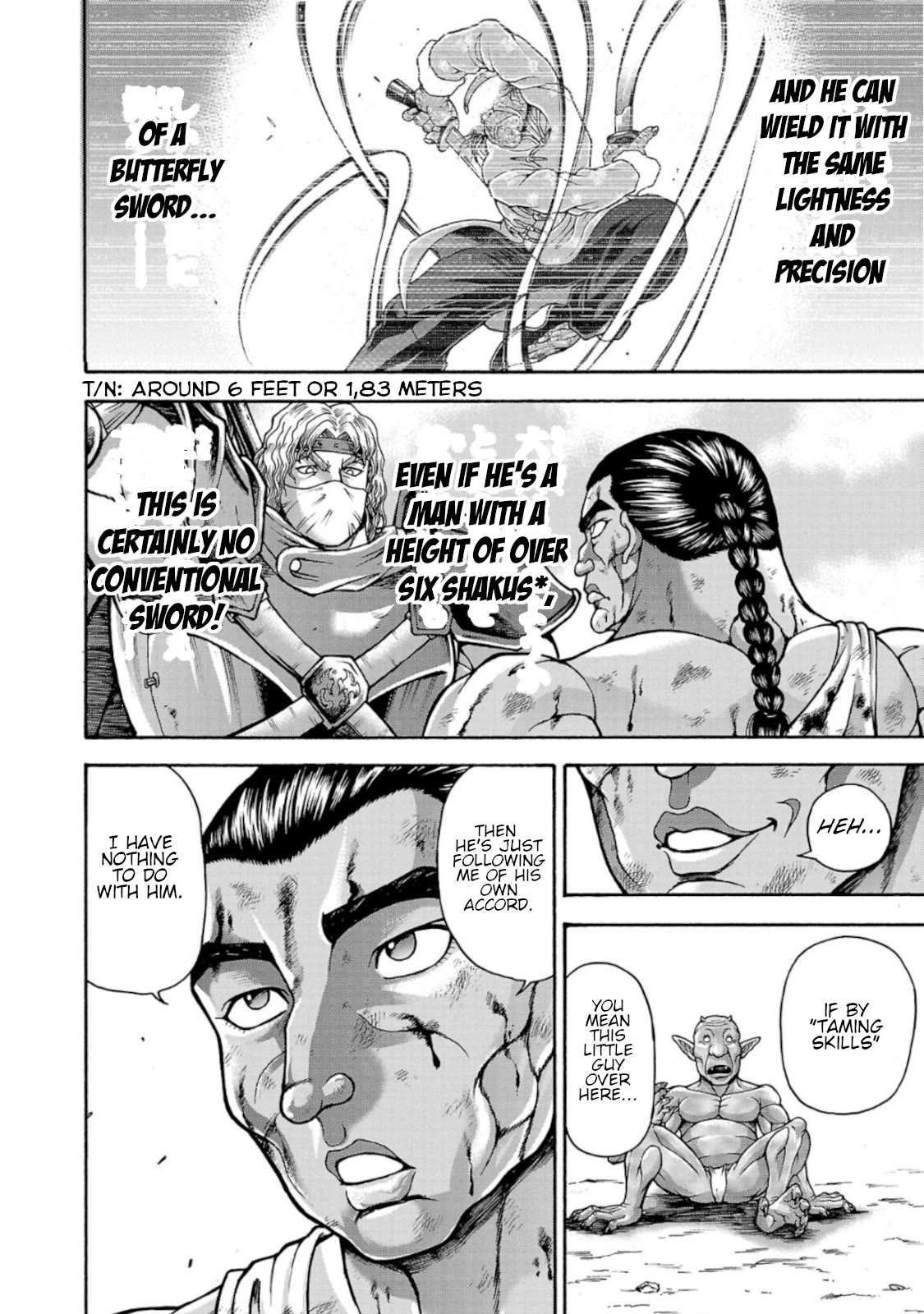 Baki Gaiden: Retsu Kaiou wa Isekai Tensei shitemo Ikkou ni Kamawan! Chap 38 - Next Chap 39