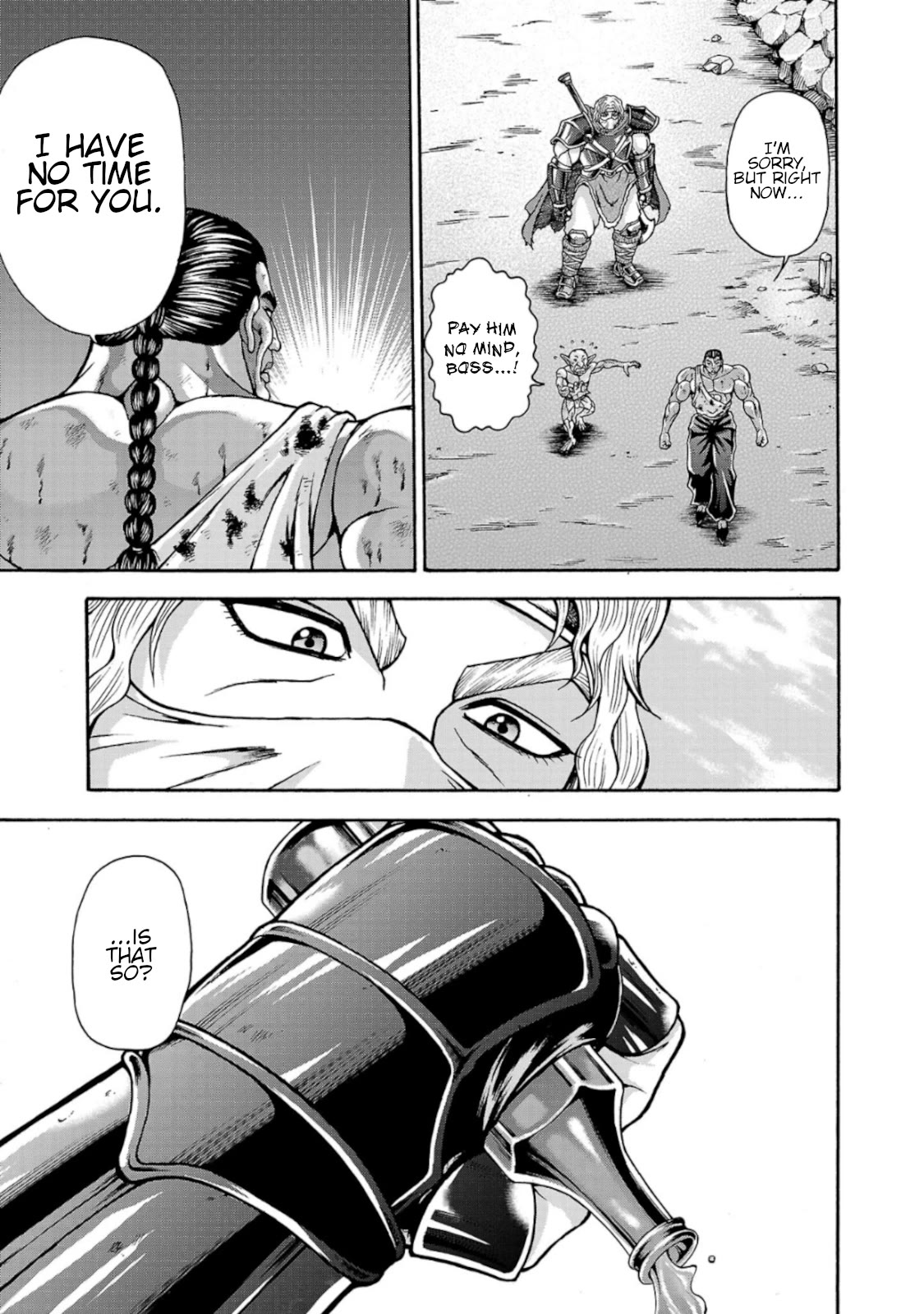 Baki Gaiden: Retsu Kaiou wa Isekai Tensei shitemo Ikkou ni Kamawan! Chap 38 - Next Chap 39