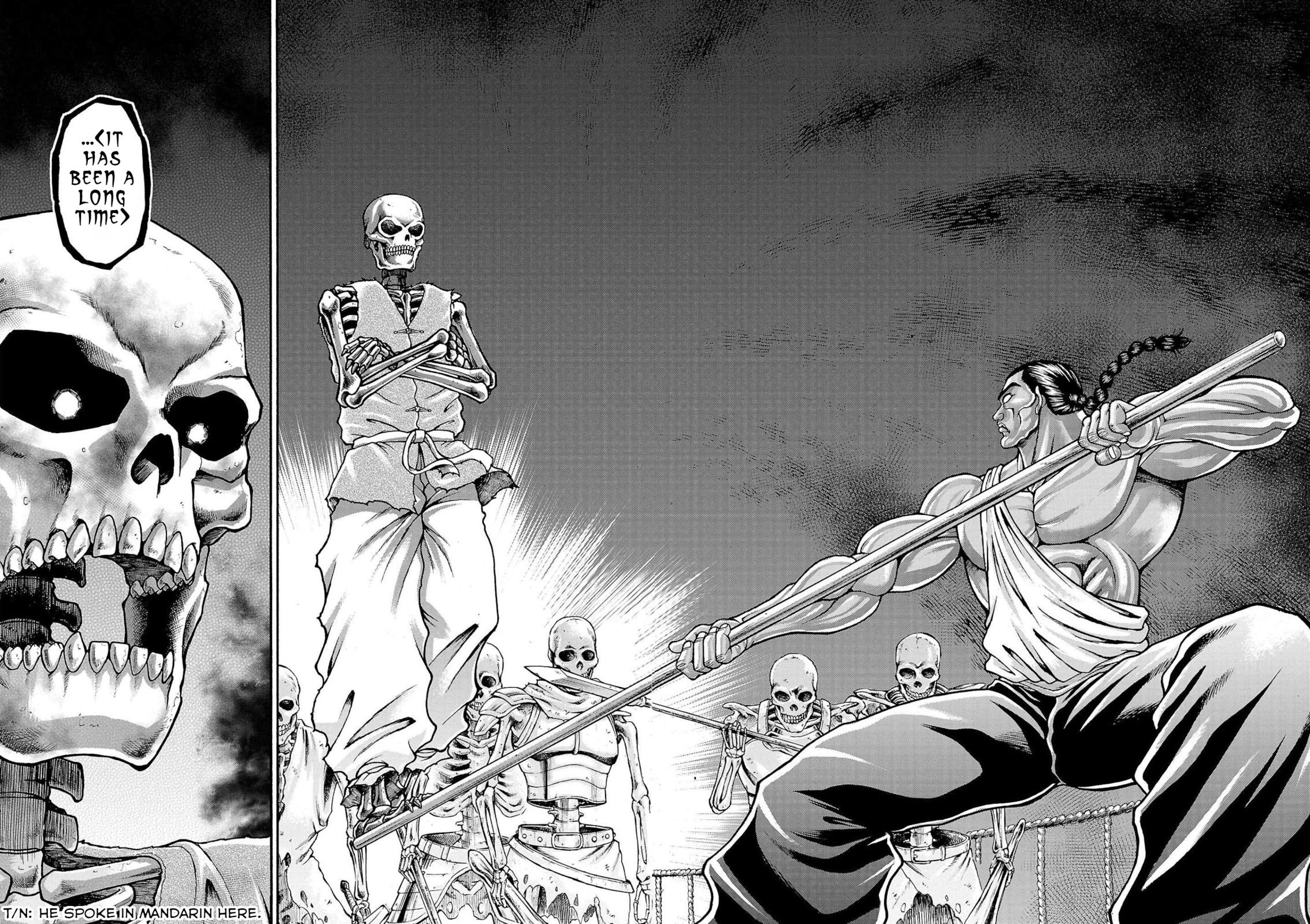 Baki Gaiden: Retsu Kaiou wa Isekai Tensei shitemo Ikkou ni Kamawan! Chap 32 - Next Chap 33