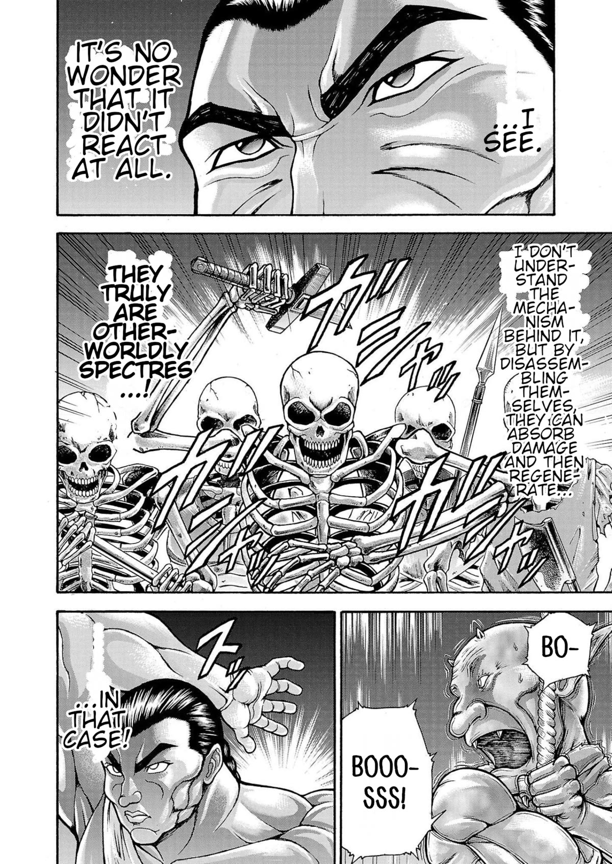 Baki Gaiden: Retsu Kaiou wa Isekai Tensei shitemo Ikkou ni Kamawan! Chap 32 - Next Chap 33
