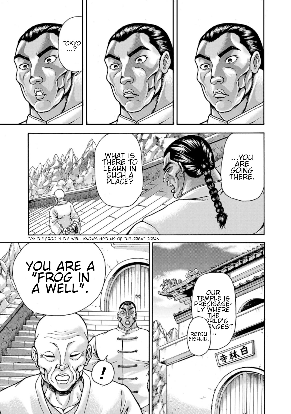 Baki Gaiden: Retsu Kaiou wa Isekai Tensei shitemo Ikkou ni Kamawan! Chap 33 - Next Chap 34