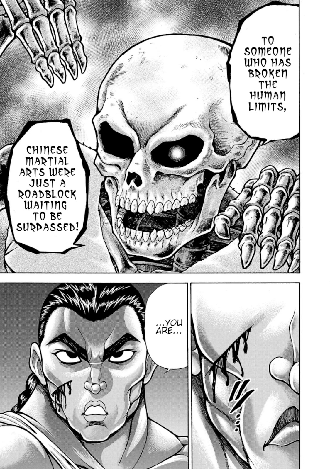 Baki Gaiden: Retsu Kaiou wa Isekai Tensei shitemo Ikkou ni Kamawan! Chap 33 - Next Chap 34