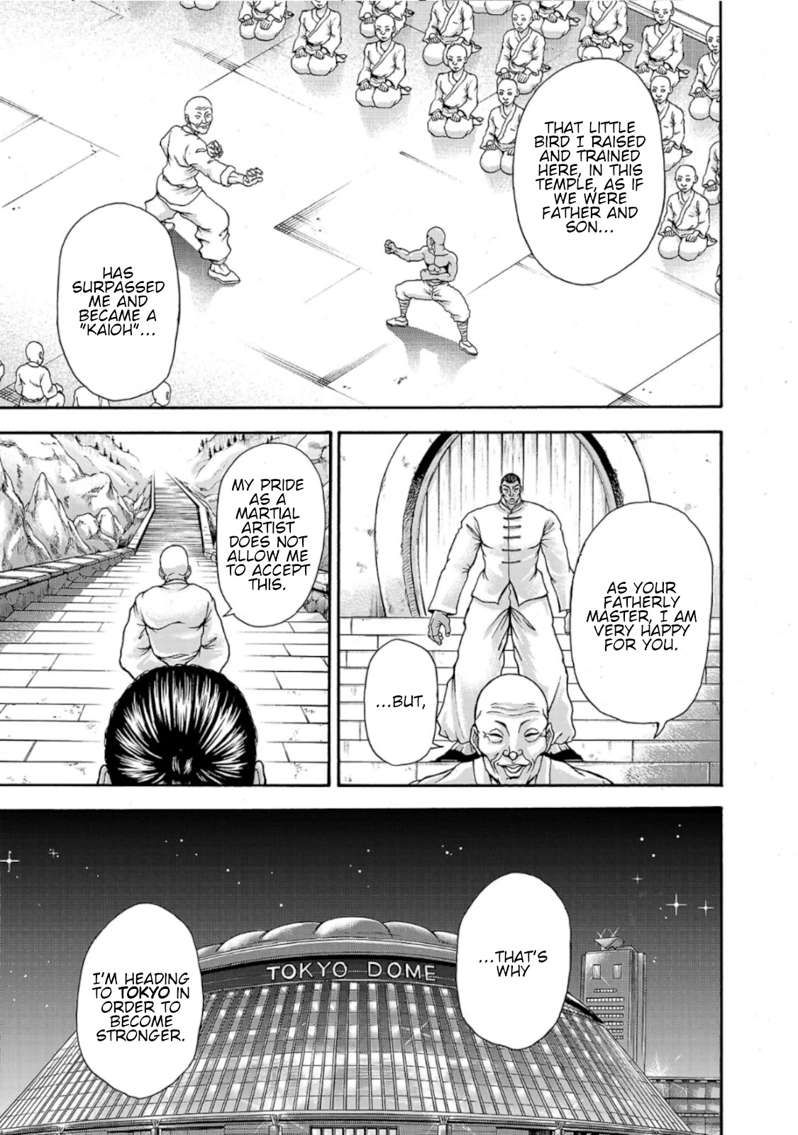 Baki Gaiden: Retsu Kaiou wa Isekai Tensei shitemo Ikkou ni Kamawan! Chap 33 - Next Chap 34