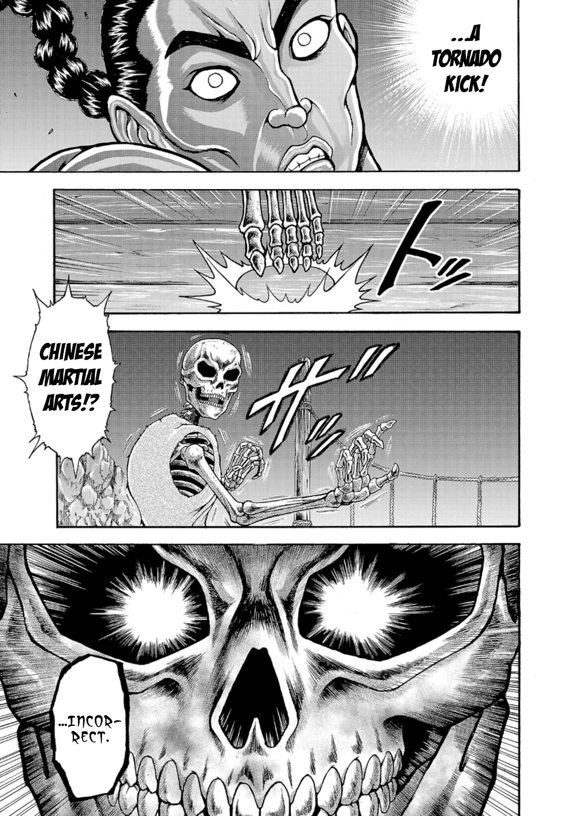Baki Gaiden: Retsu Kaiou wa Isekai Tensei shitemo Ikkou ni Kamawan! Chap 33 - Next Chap 34