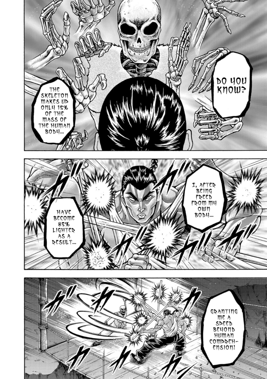 Baki Gaiden: Retsu Kaiou wa Isekai Tensei shitemo Ikkou ni Kamawan! Chap 33 - Next Chap 34