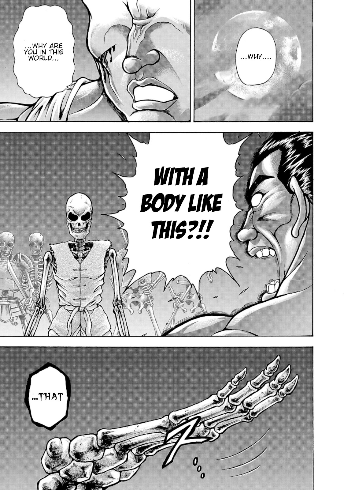 Baki Gaiden: Retsu Kaiou wa Isekai Tensei shitemo Ikkou ni Kamawan! Chap 33 - Next Chap 34