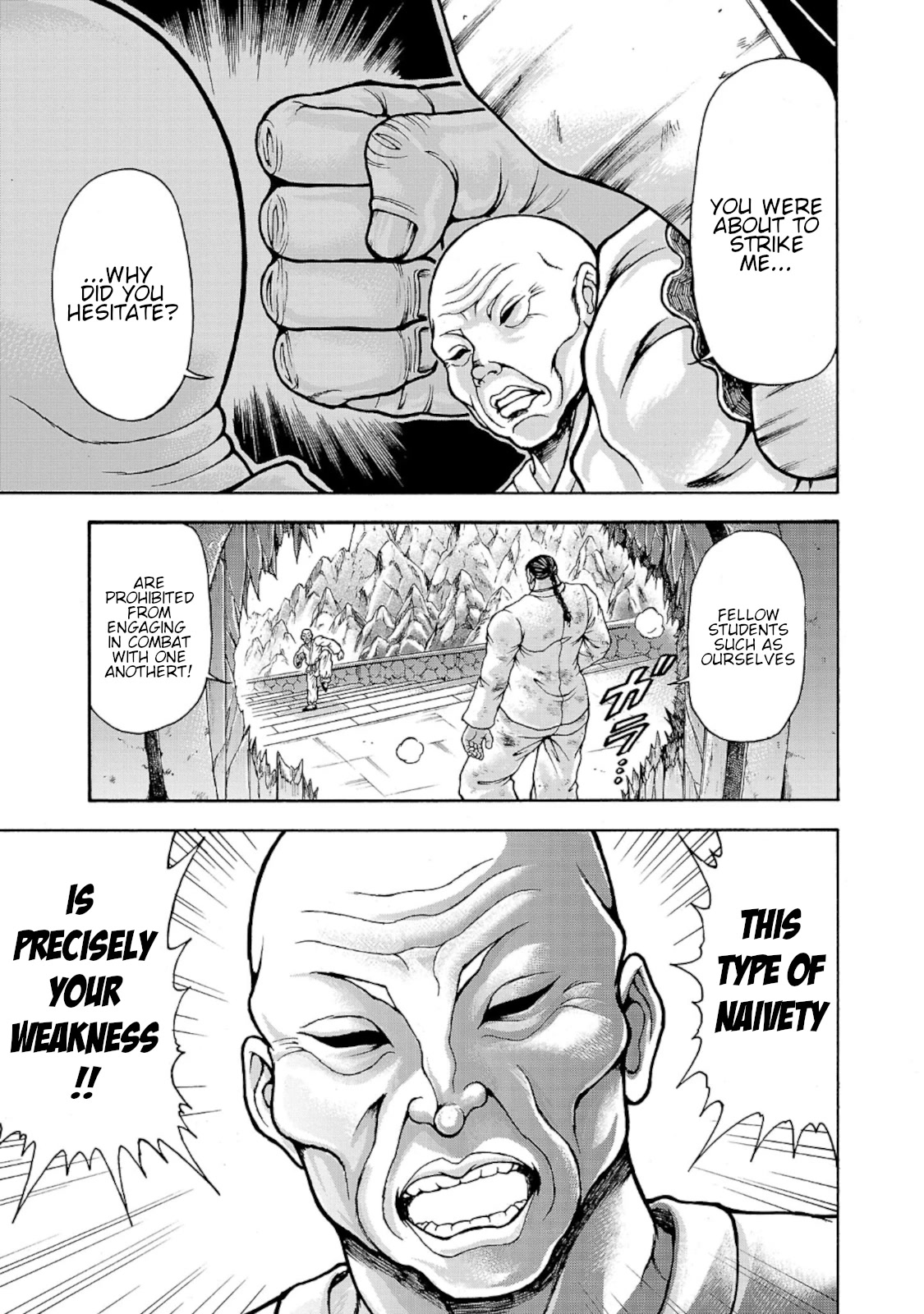 Baki Gaiden: Retsu Kaiou wa Isekai Tensei shitemo Ikkou ni Kamawan! Chap 33 - Next Chap 34