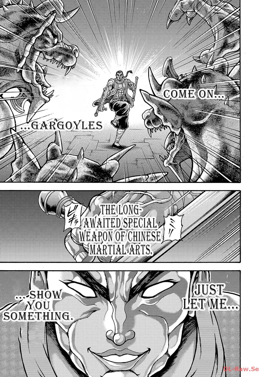 Baki Gaiden: Retsu Kaiou wa Isekai Tensei shitemo Ikkou ni Kamawan! Chap 44 - Next Chap 45