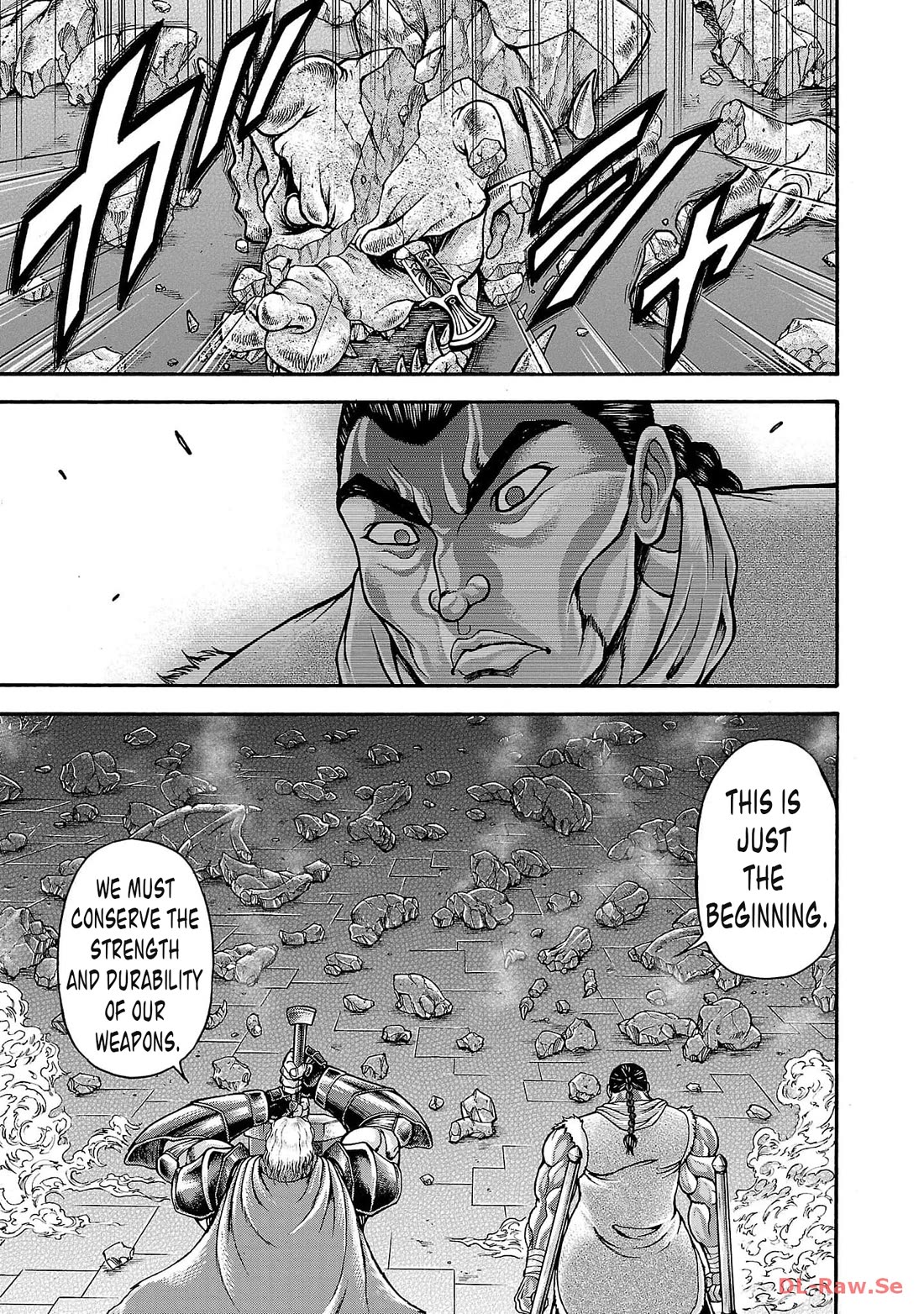 Baki Gaiden: Retsu Kaiou wa Isekai Tensei shitemo Ikkou ni Kamawan! Chap 44 - Next Chap 45