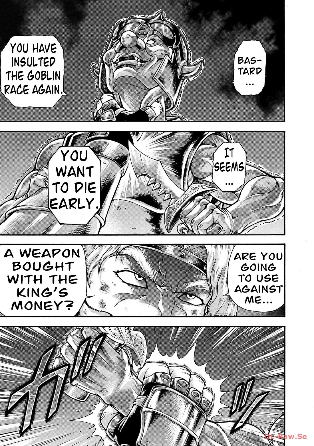 Baki Gaiden: Retsu Kaiou wa Isekai Tensei shitemo Ikkou ni Kamawan! Chap 48 - Next Chap 49