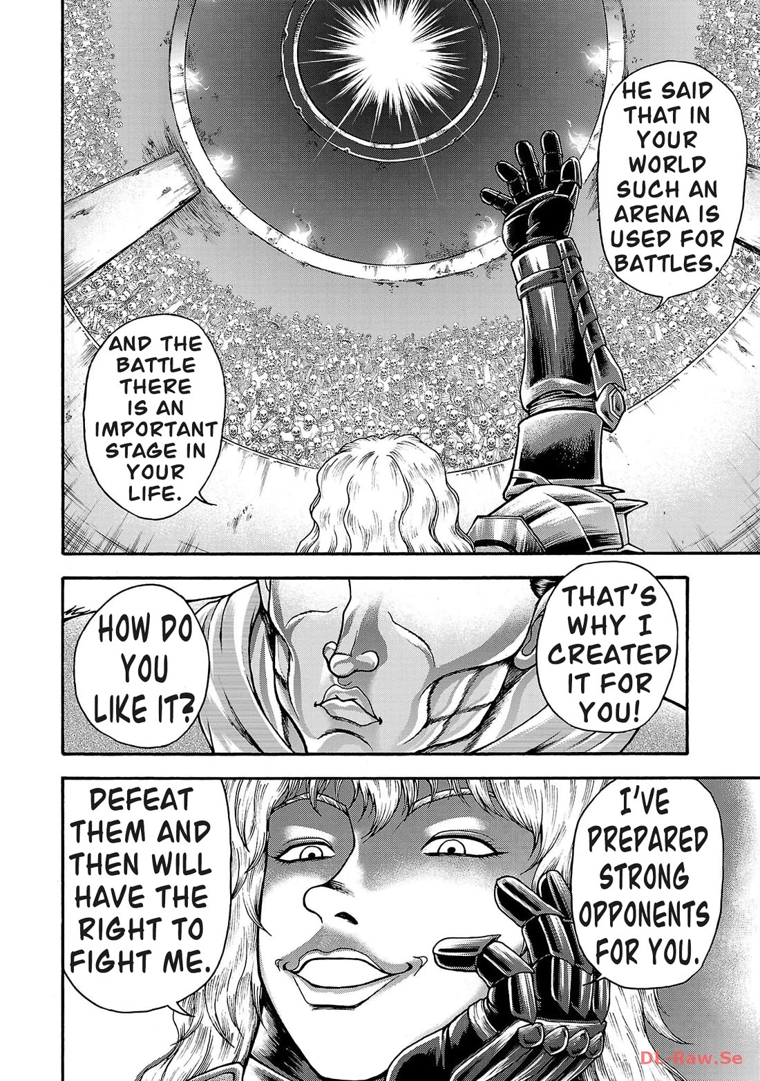 Baki Gaiden: Retsu Kaiou wa Isekai Tensei shitemo Ikkou ni Kamawan! Chap 49 - Next Chap 50
