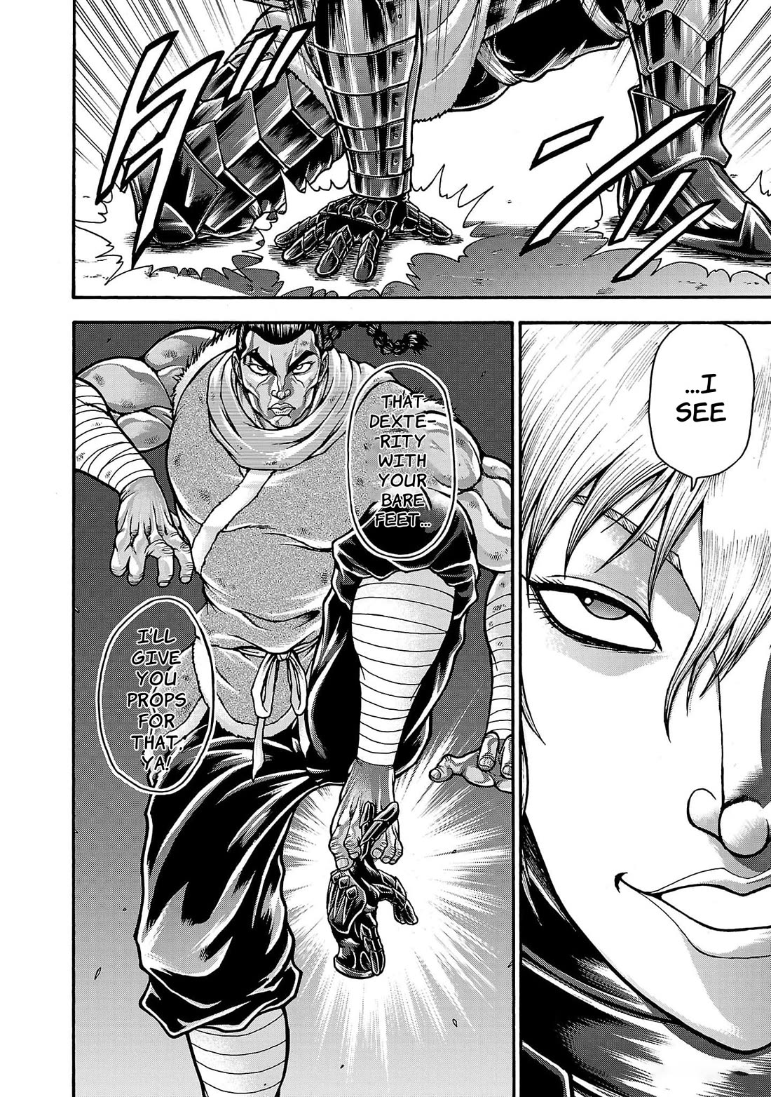 Baki Gaiden: Retsu Kaiou wa Isekai Tensei shitemo Ikkou ni Kamawan! Chap 57 - Next Chap 58