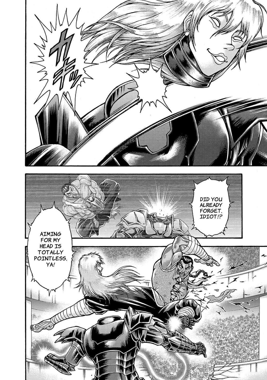 Baki Gaiden: Retsu Kaiou wa Isekai Tensei shitemo Ikkou ni Kamawan! Chap 57 - Next Chap 58