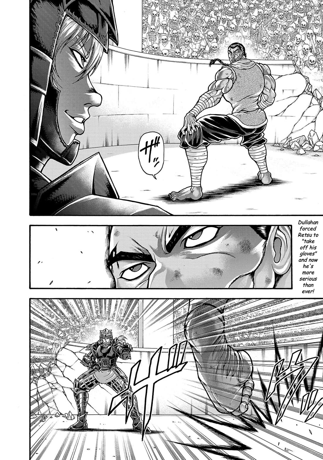 Baki Gaiden: Retsu Kaiou wa Isekai Tensei shitemo Ikkou ni Kamawan! Chap 57 - Next Chap 58