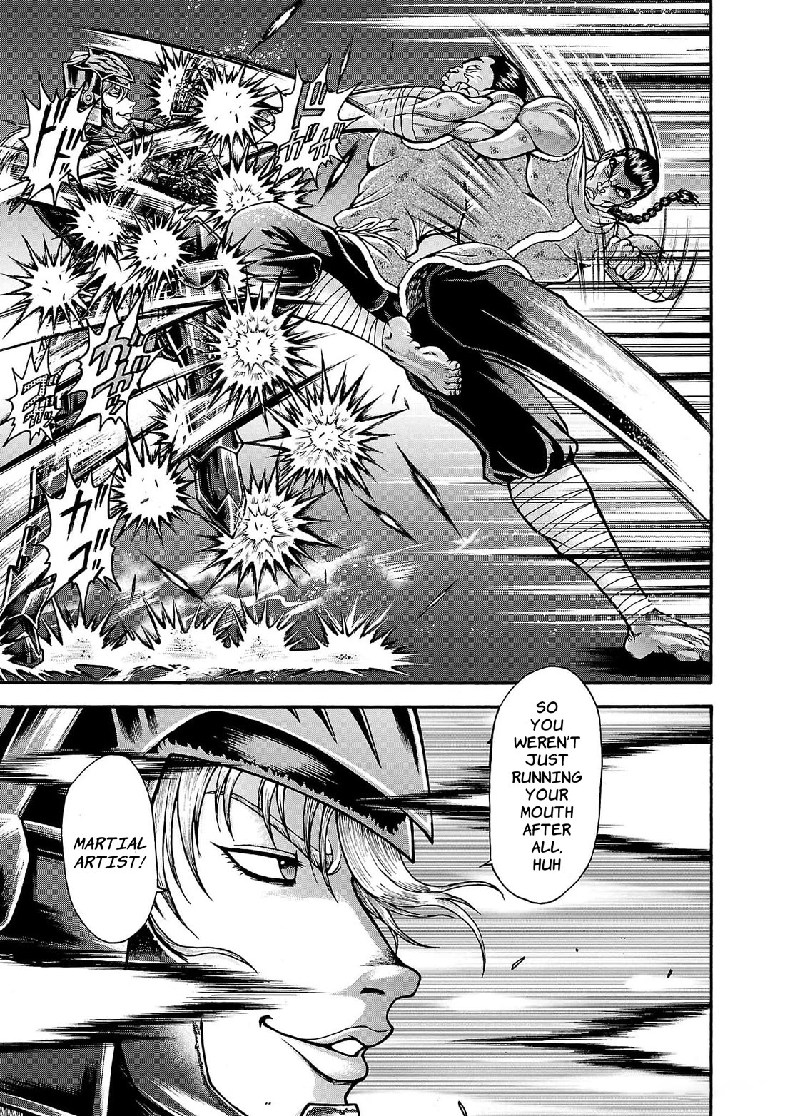 Baki Gaiden: Retsu Kaiou wa Isekai Tensei shitemo Ikkou ni Kamawan! Chap 57 - Next Chap 58