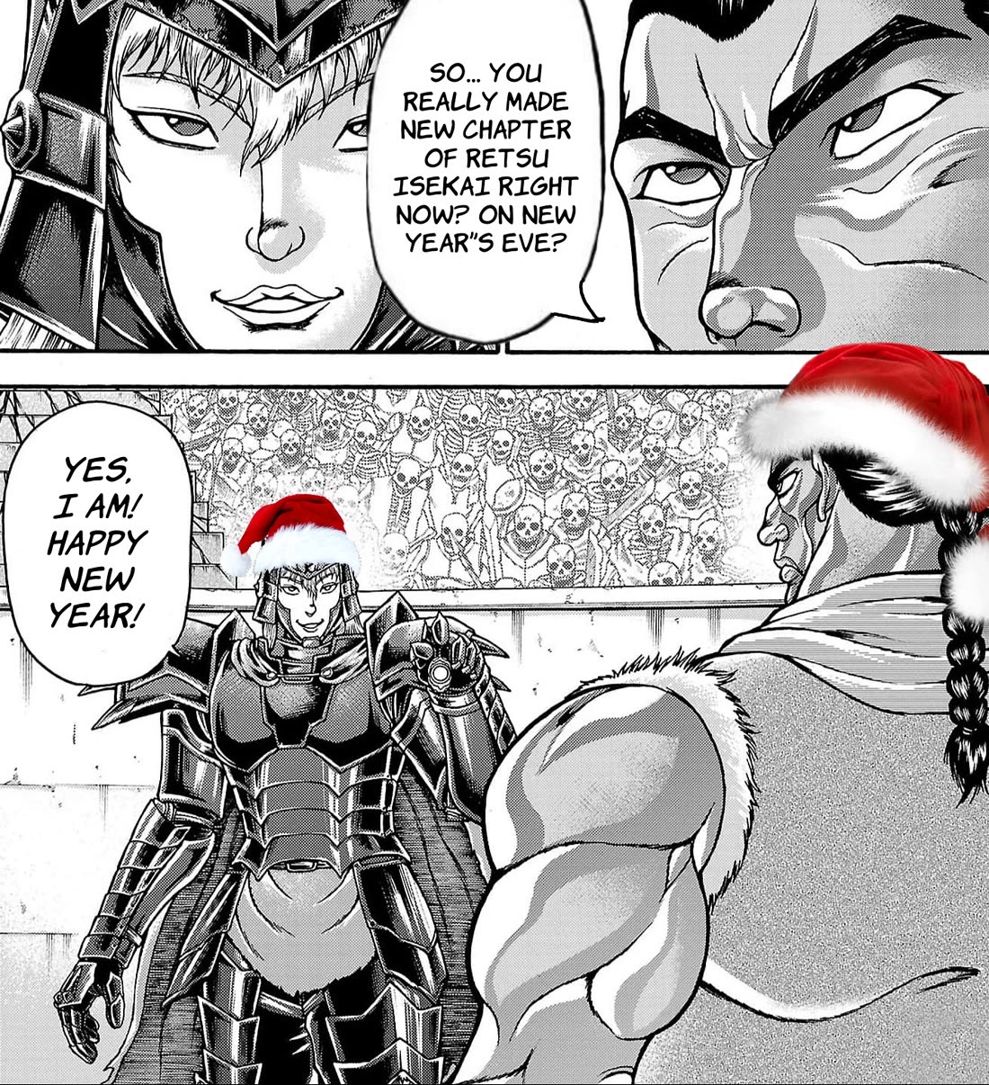 Baki Gaiden: Retsu Kaiou wa Isekai Tensei shitemo Ikkou ni Kamawan! Chap 55 - Next Chap 56