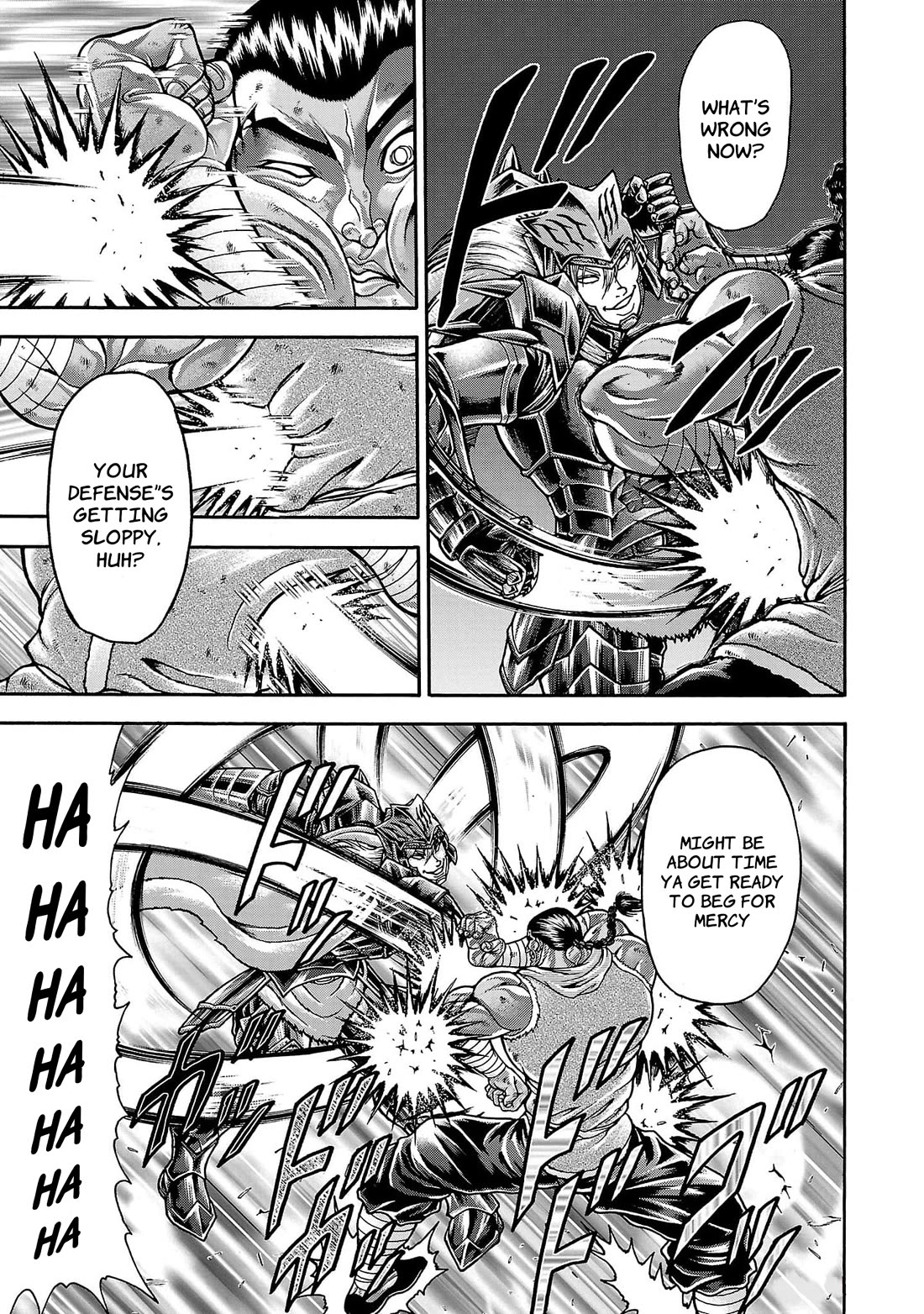 Baki Gaiden: Retsu Kaiou wa Isekai Tensei shitemo Ikkou ni Kamawan! Chap 56 - Next Chap 57