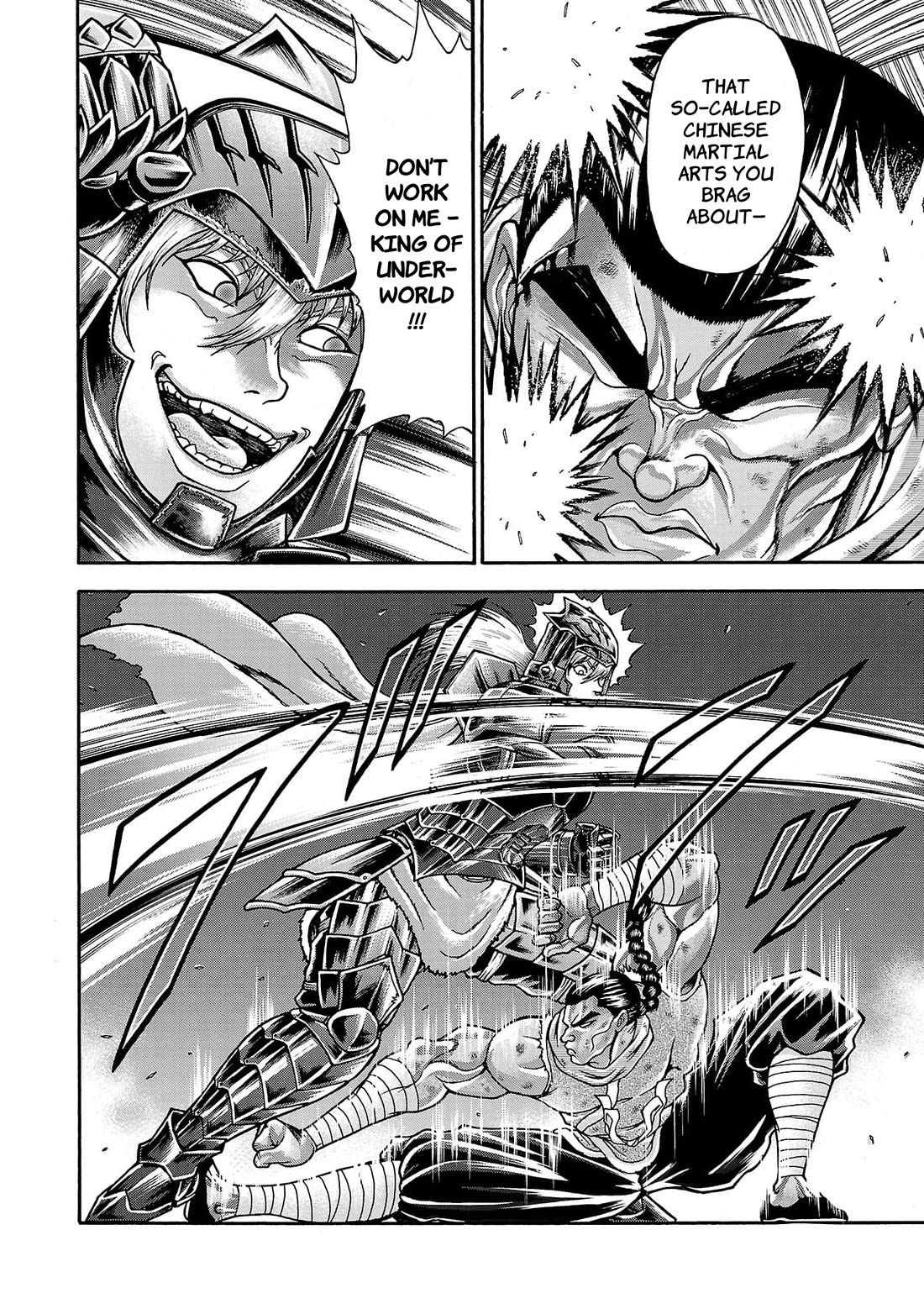 Baki Gaiden: Retsu Kaiou wa Isekai Tensei shitemo Ikkou ni Kamawan! Chap 56 - Next Chap 57