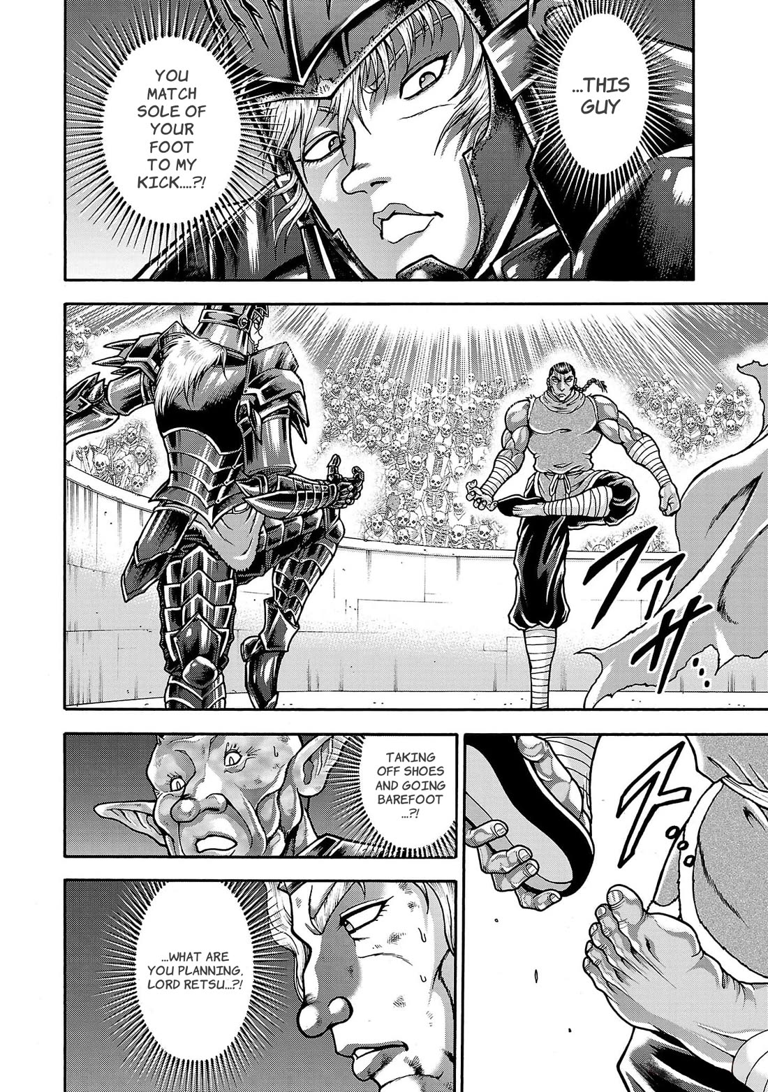 Baki Gaiden: Retsu Kaiou wa Isekai Tensei shitemo Ikkou ni Kamawan! Chap 56 - Next Chap 57