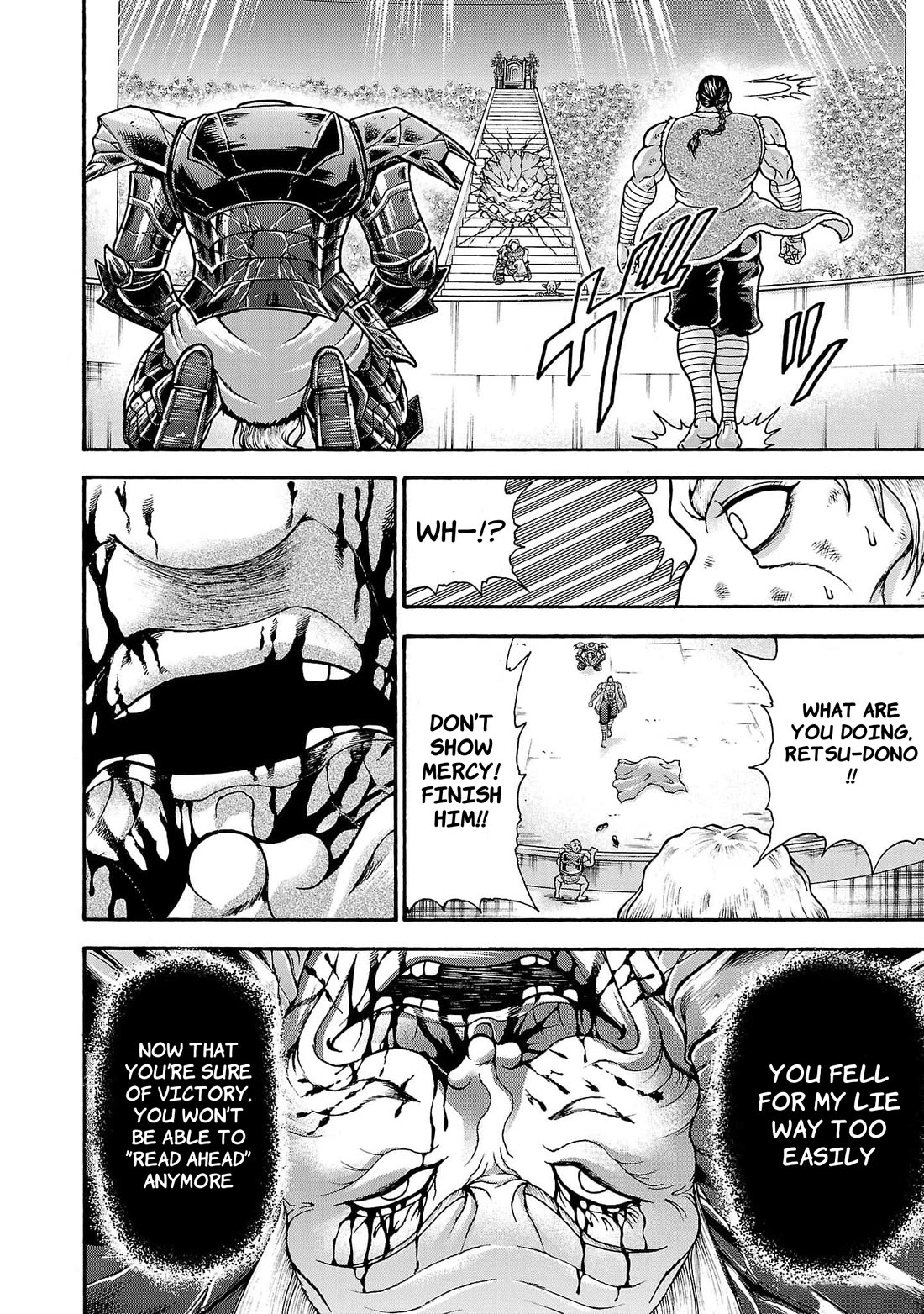 Baki Gaiden: Retsu Kaiou wa Isekai Tensei shitemo Ikkou ni Kamawan! Chap 59 - Next Chap 60