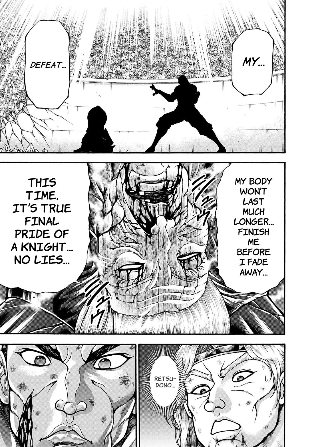 Baki Gaiden: Retsu Kaiou wa Isekai Tensei shitemo Ikkou ni Kamawan! Chap 59 - Next Chap 60