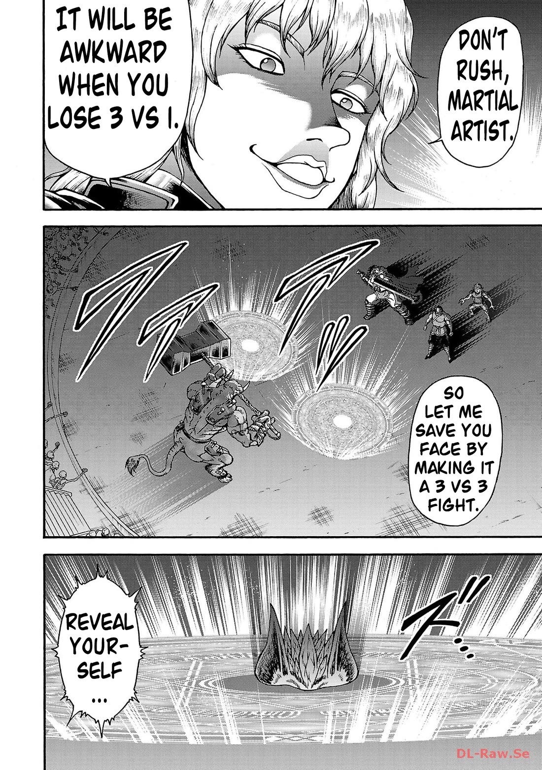 Baki Gaiden: Retsu Kaiou wa Isekai Tensei shitemo Ikkou ni Kamawan! Chap 50 - Next Chap 51