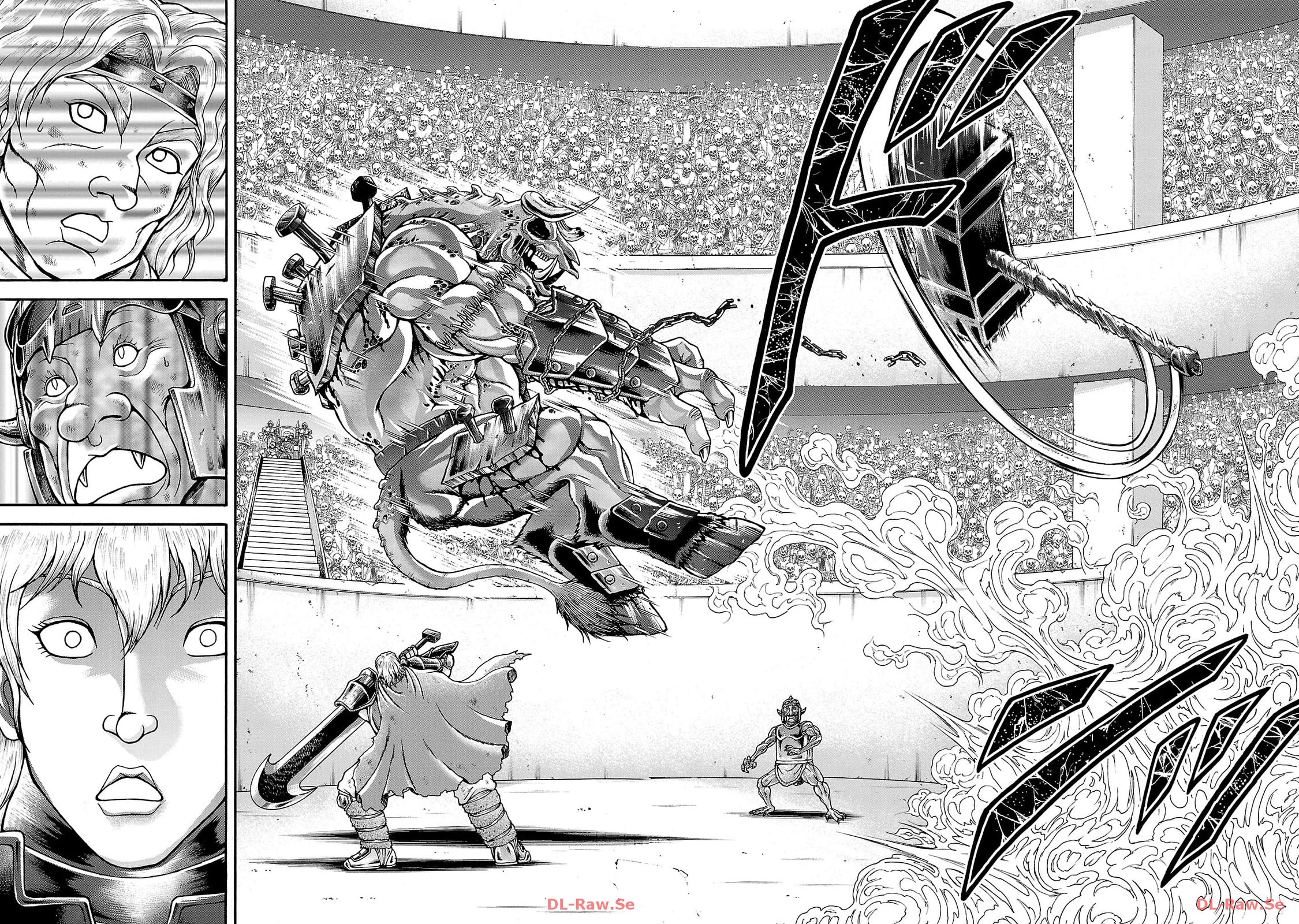 Baki Gaiden: Retsu Kaiou wa Isekai Tensei shitemo Ikkou ni Kamawan! Chap 50 - Next Chap 51
